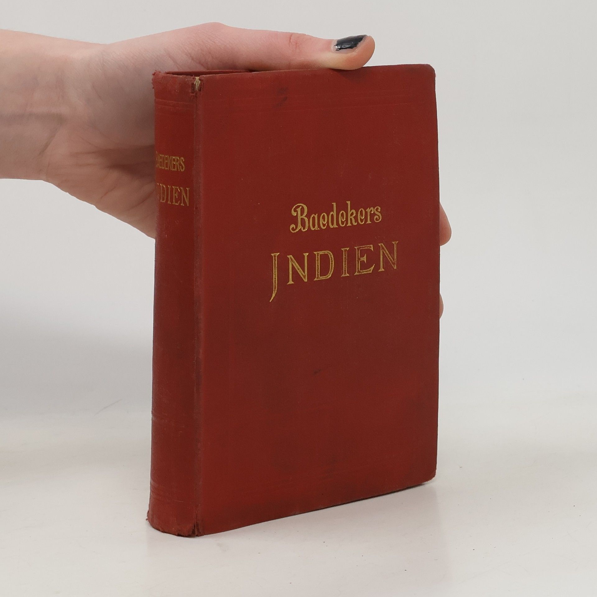 Karl Baedeker Baedekers Indien