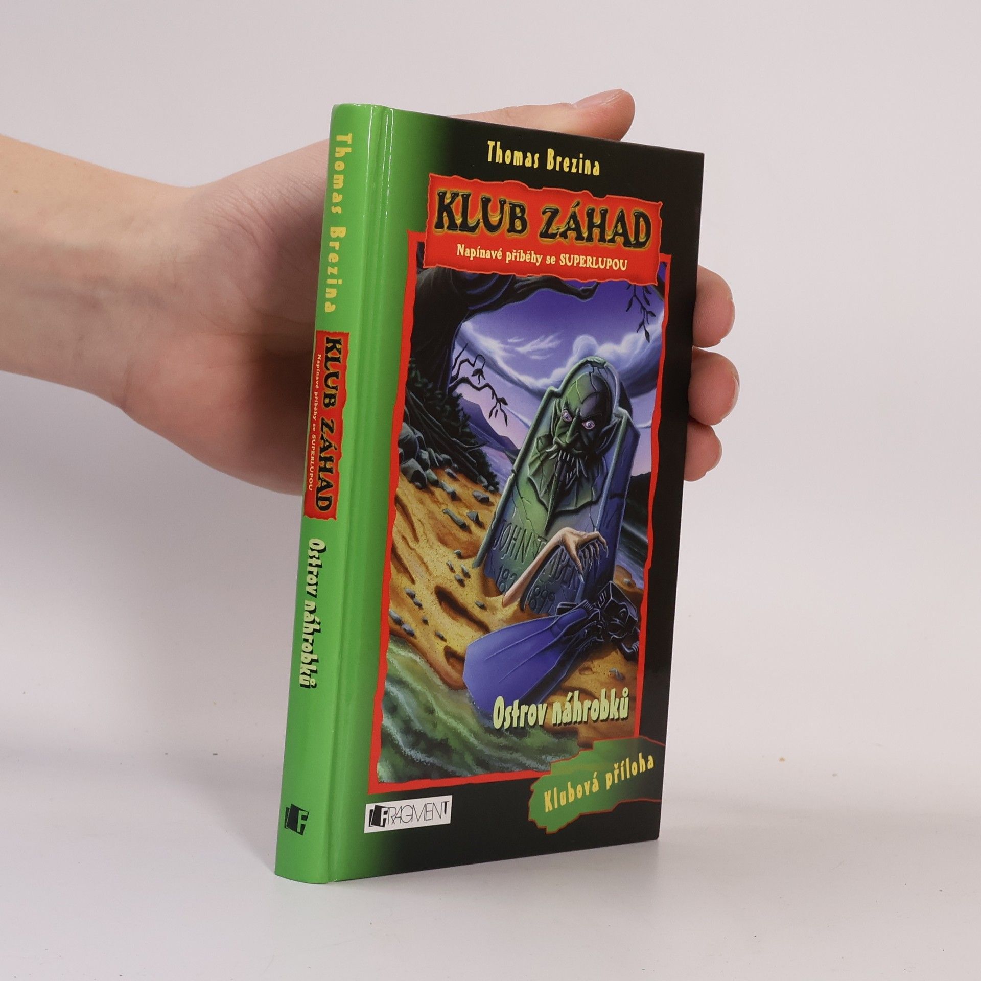 Thomas Brezina Klub záhad. Ostrov náhrobků