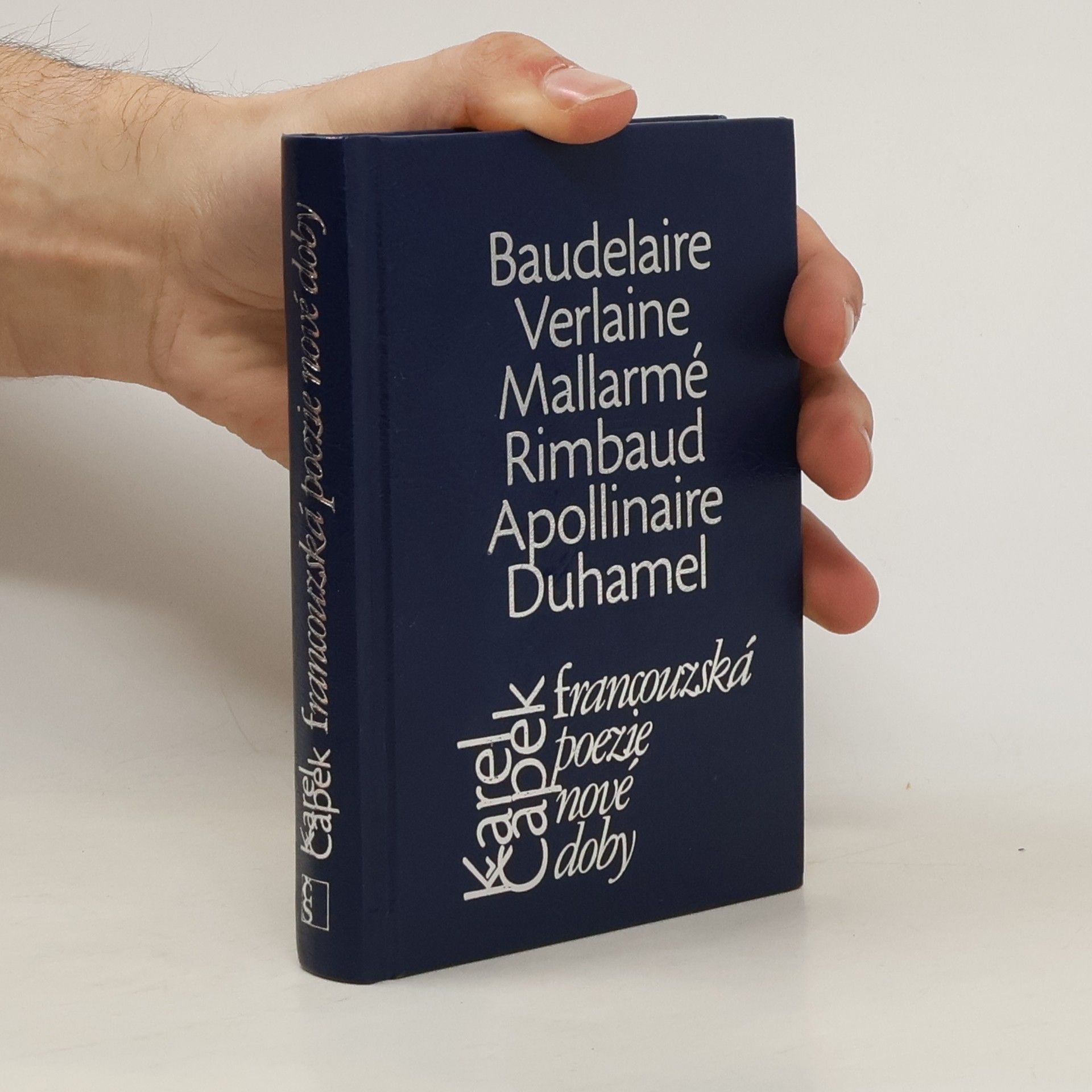 Karel Čapek Francouzská poezie nové doby