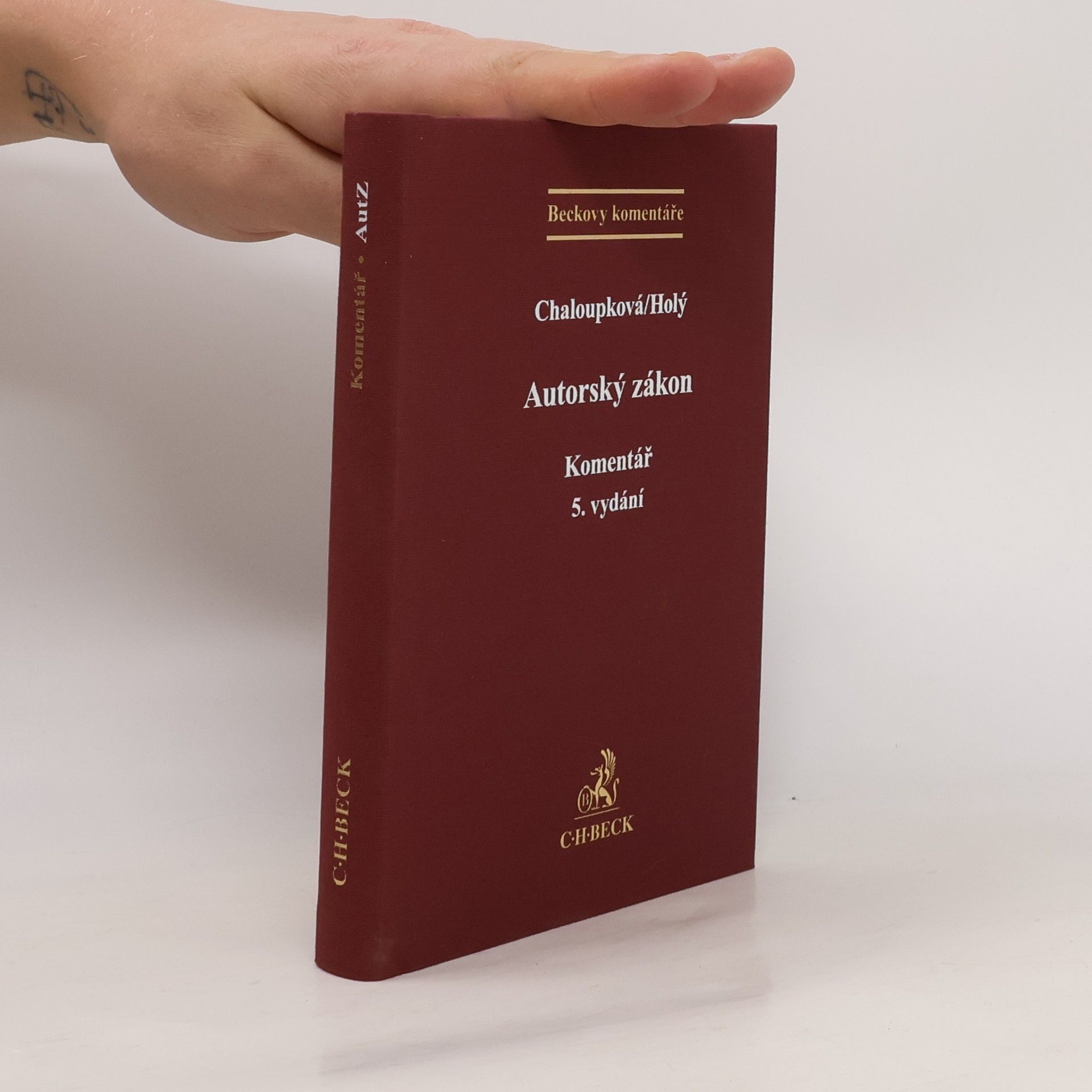 Helena Chaloupková Autorský zákon. Komentář