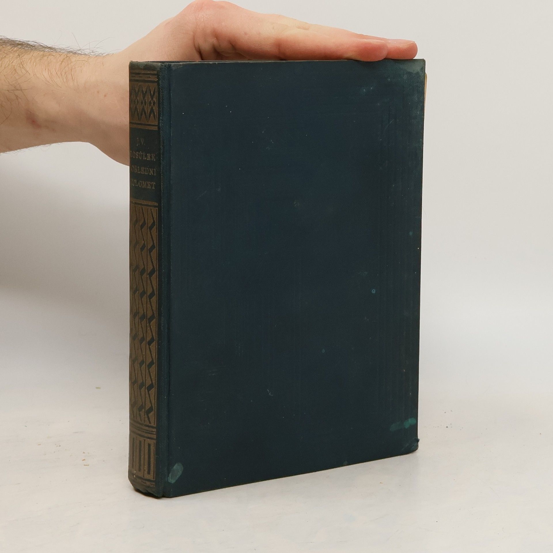 Rosůlek J. V. Poslední kulomet