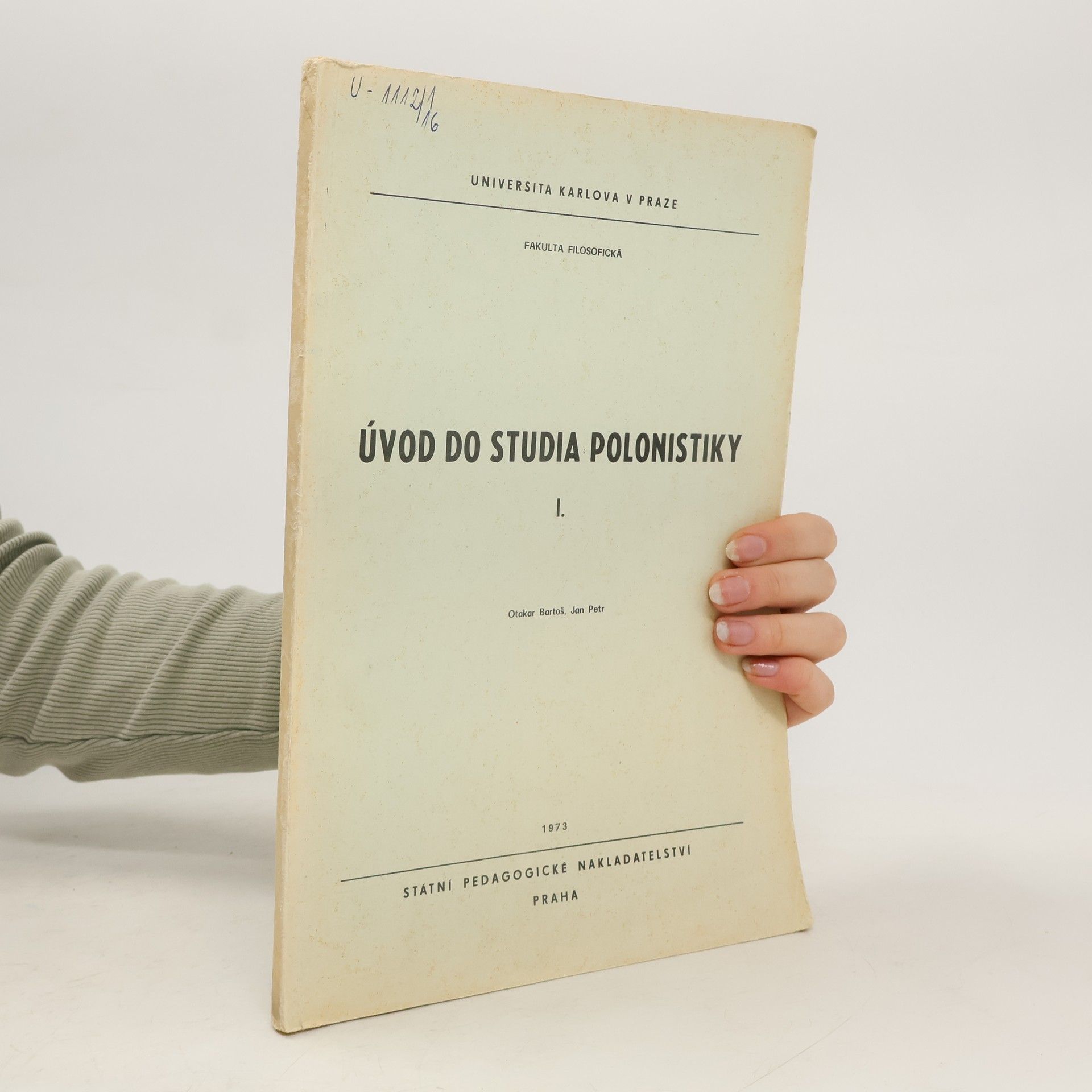 Otakar Bartoš Úvod do studia polonistiky I.