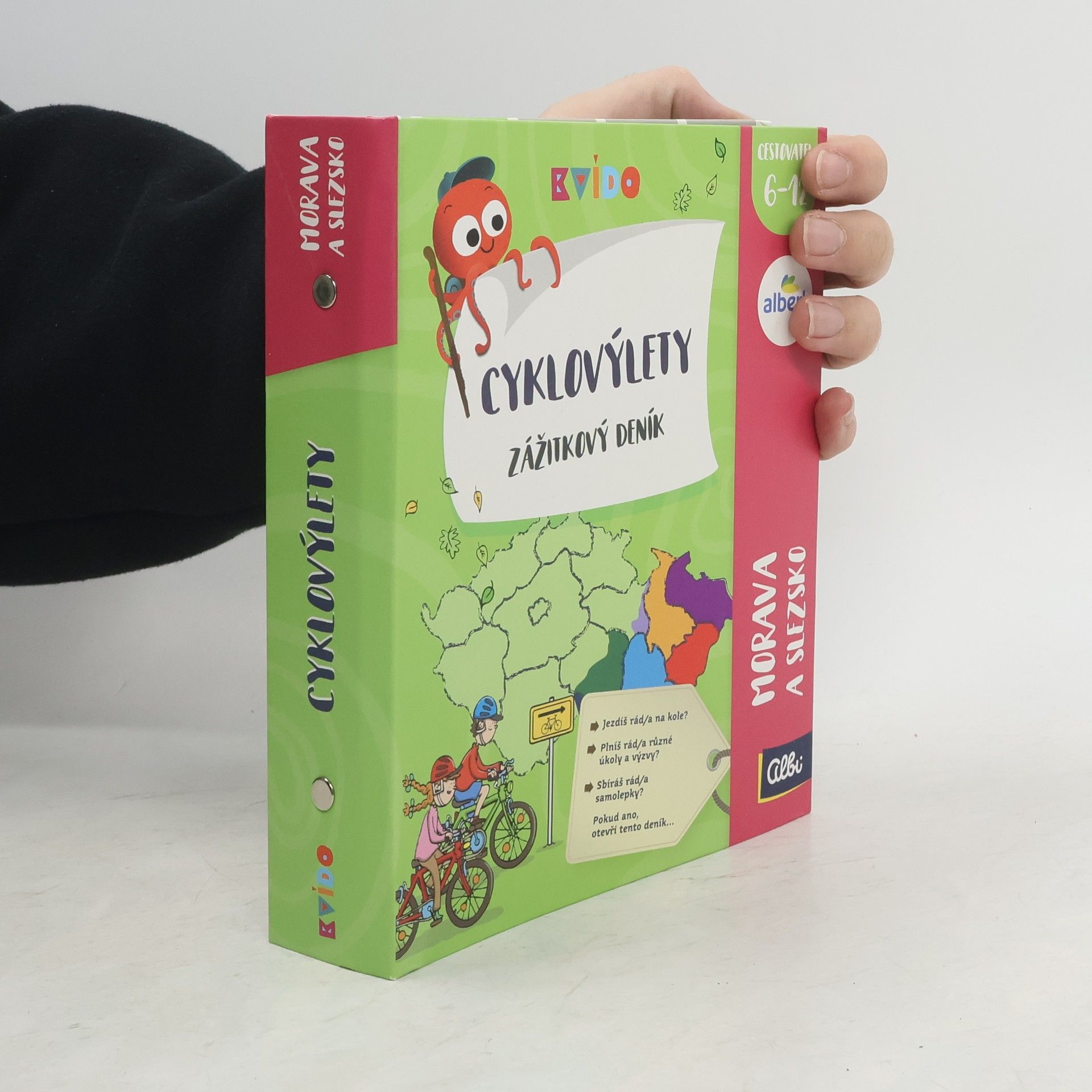 Collectif d'auteurs Cyklovýlety zážitkový deník: Morava a Slezsko