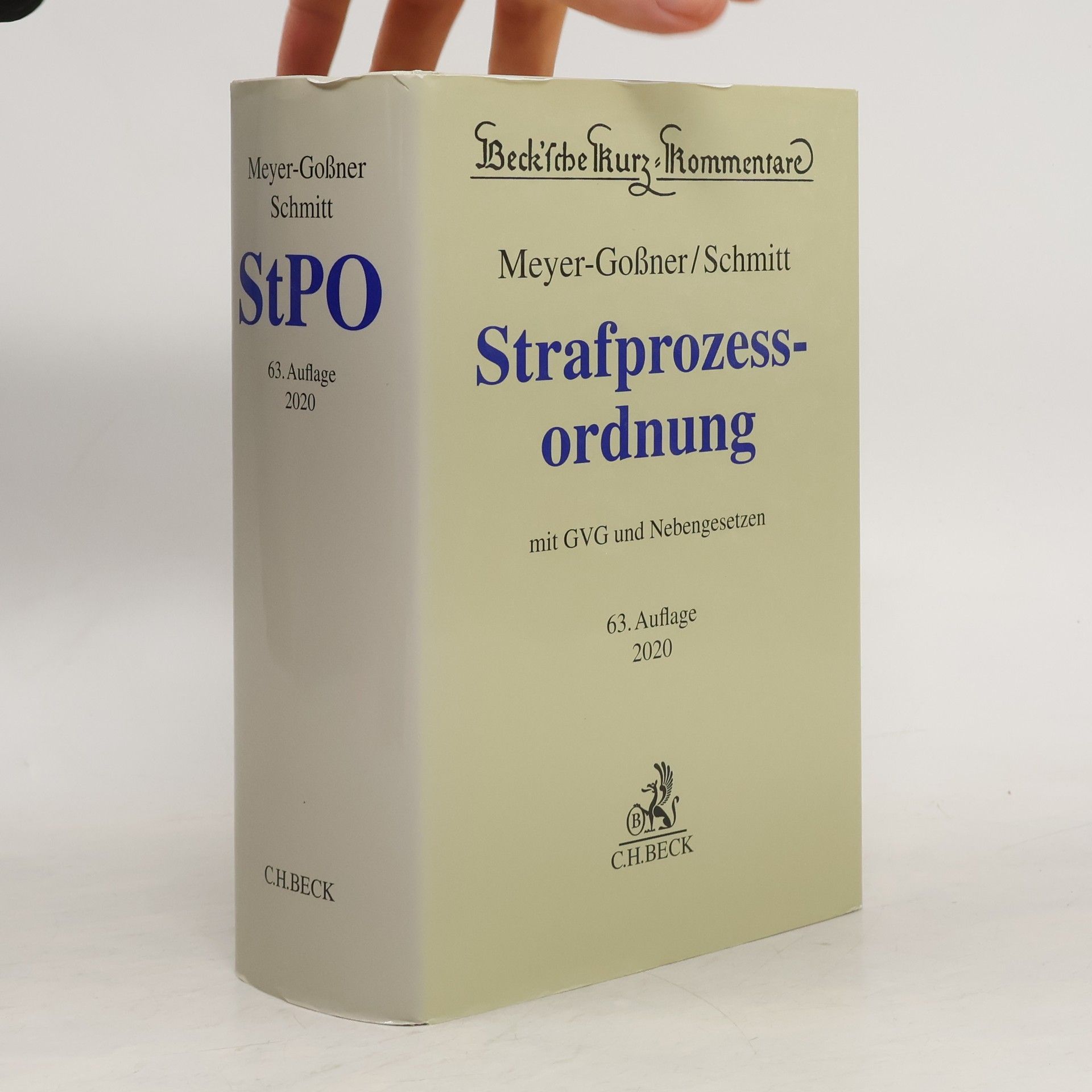 Bertram Schmitt Strafprozessordnung