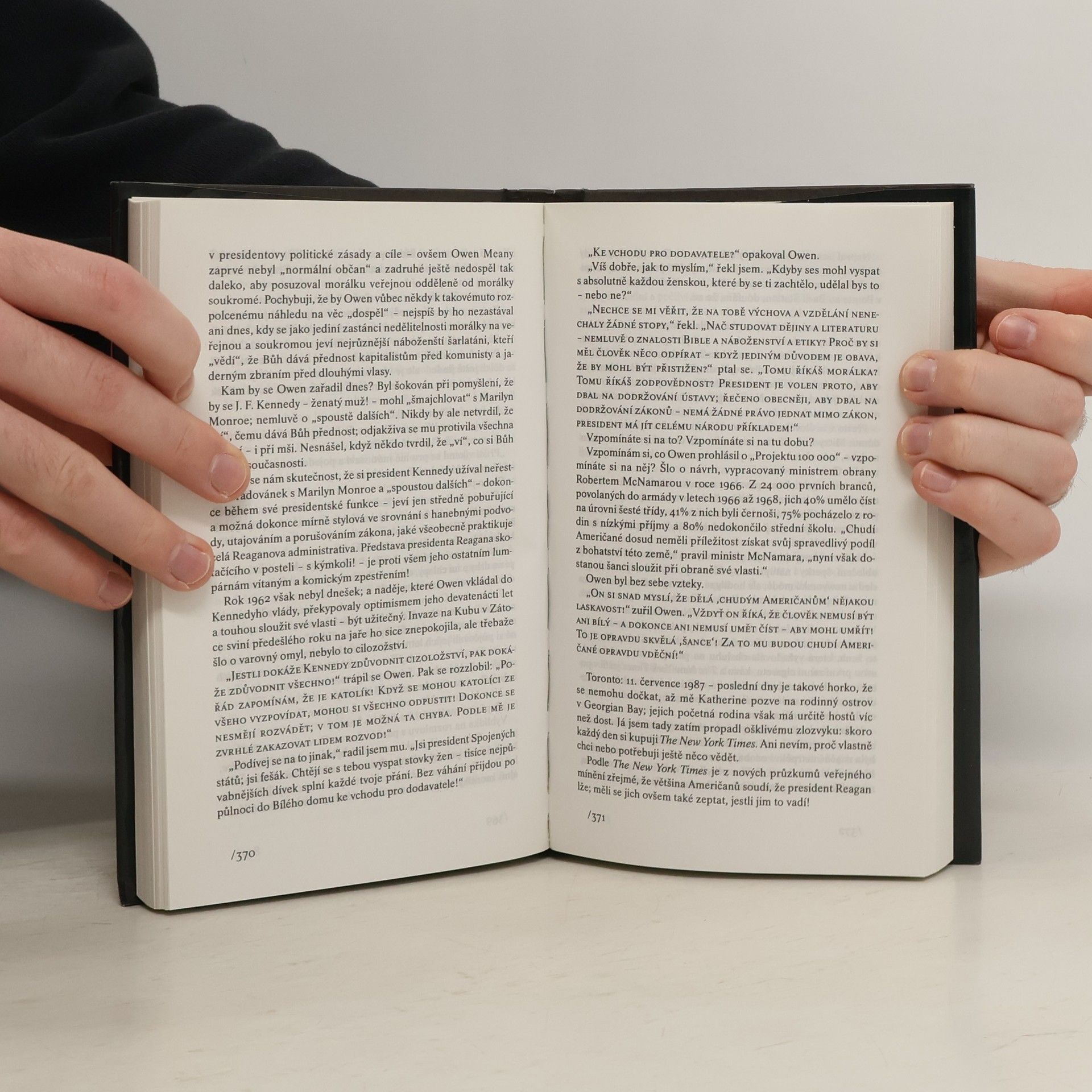 John Irving Modlitba za Owena Meanyho