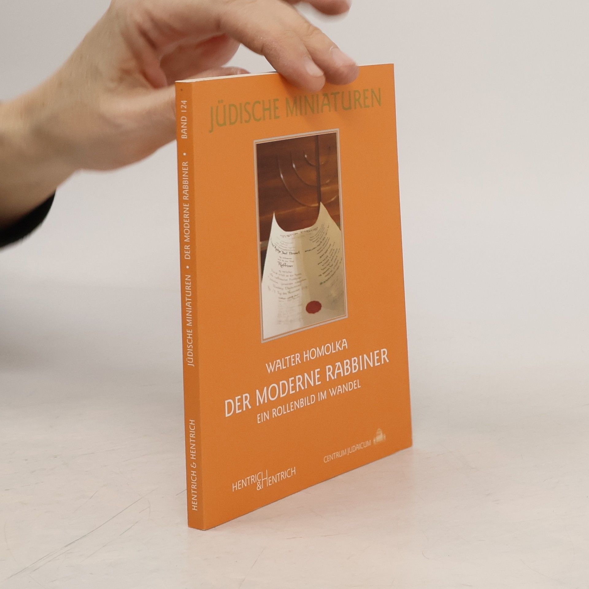 Walter Homolka Jüdische Miniaturen - 124: Der moderne Rabbiner