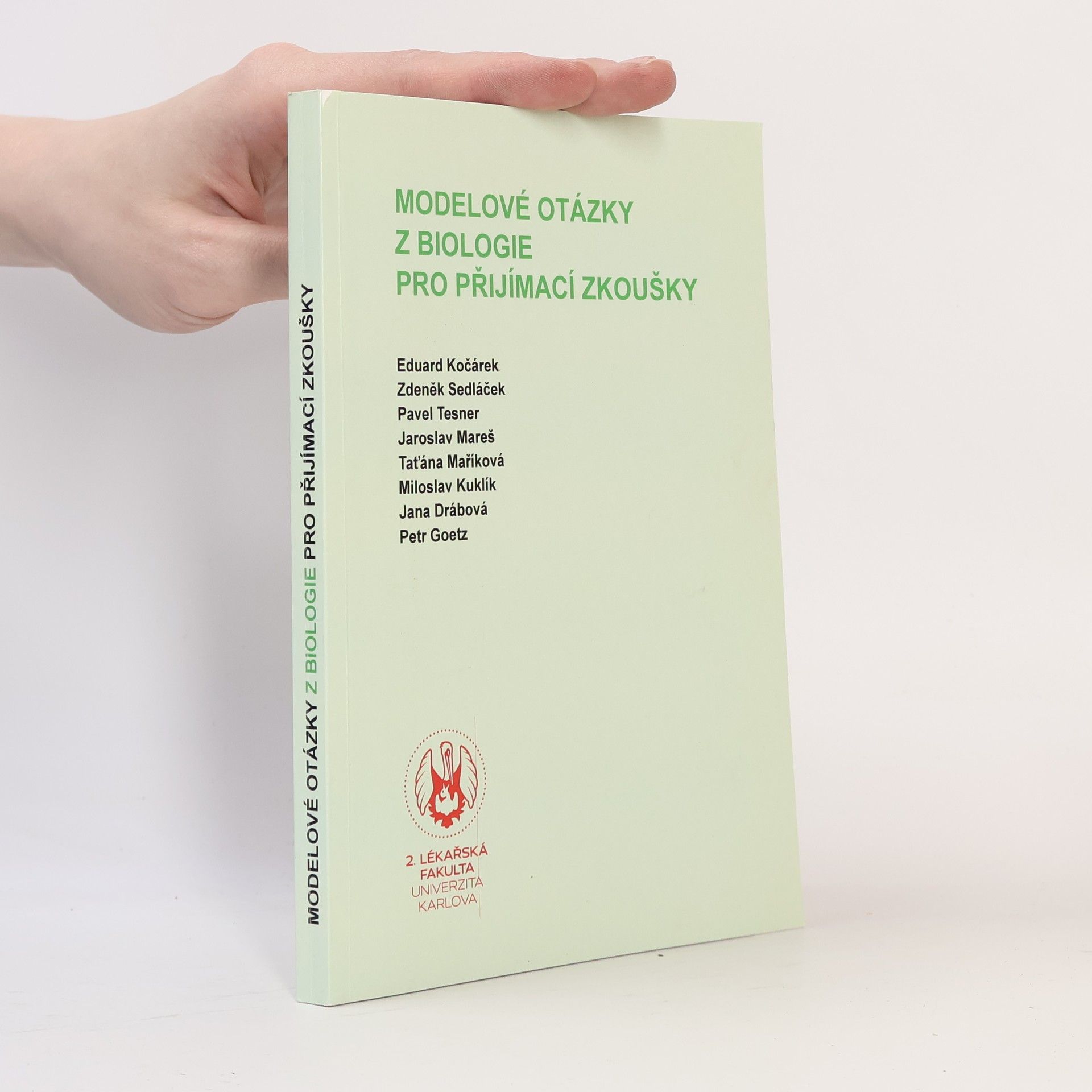 Jaroslav Mareš Modelové otázky z biologie pro přijímací zkoušky