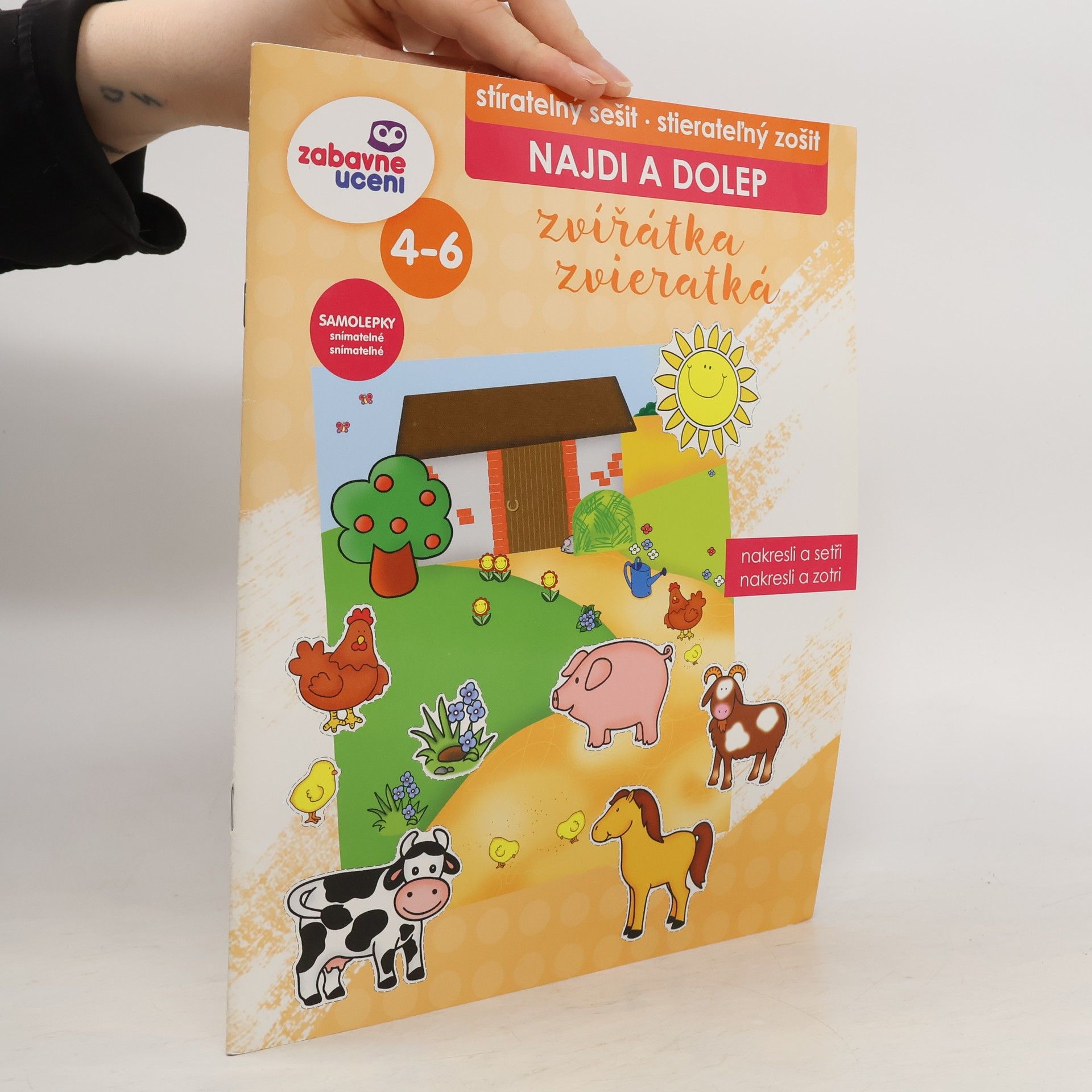 Autorenkollektiv Stíratelný sešit/stierateľný zošit. Roční období/ročné obdobia