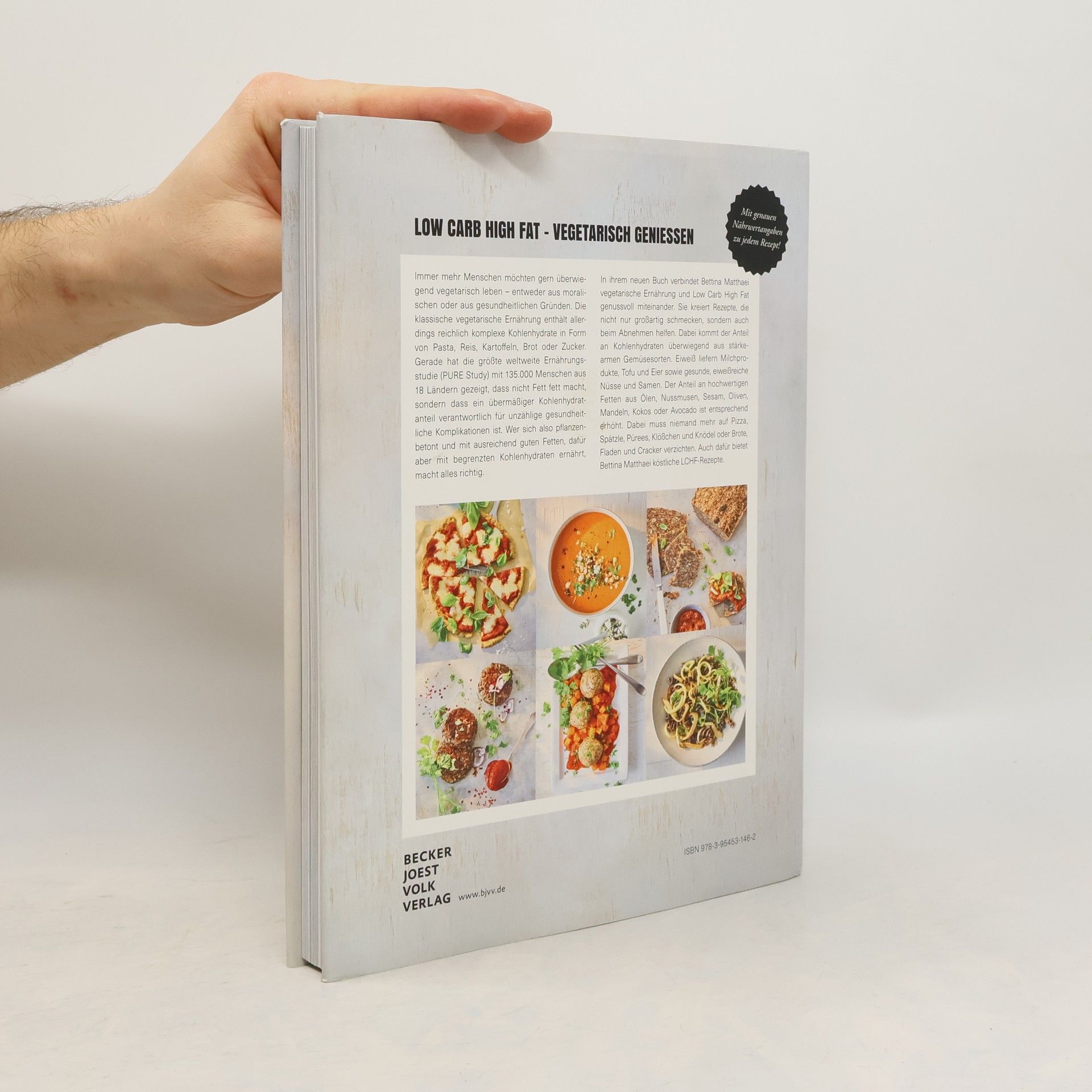 Bettina Matthaei Low Carb vegetarisch