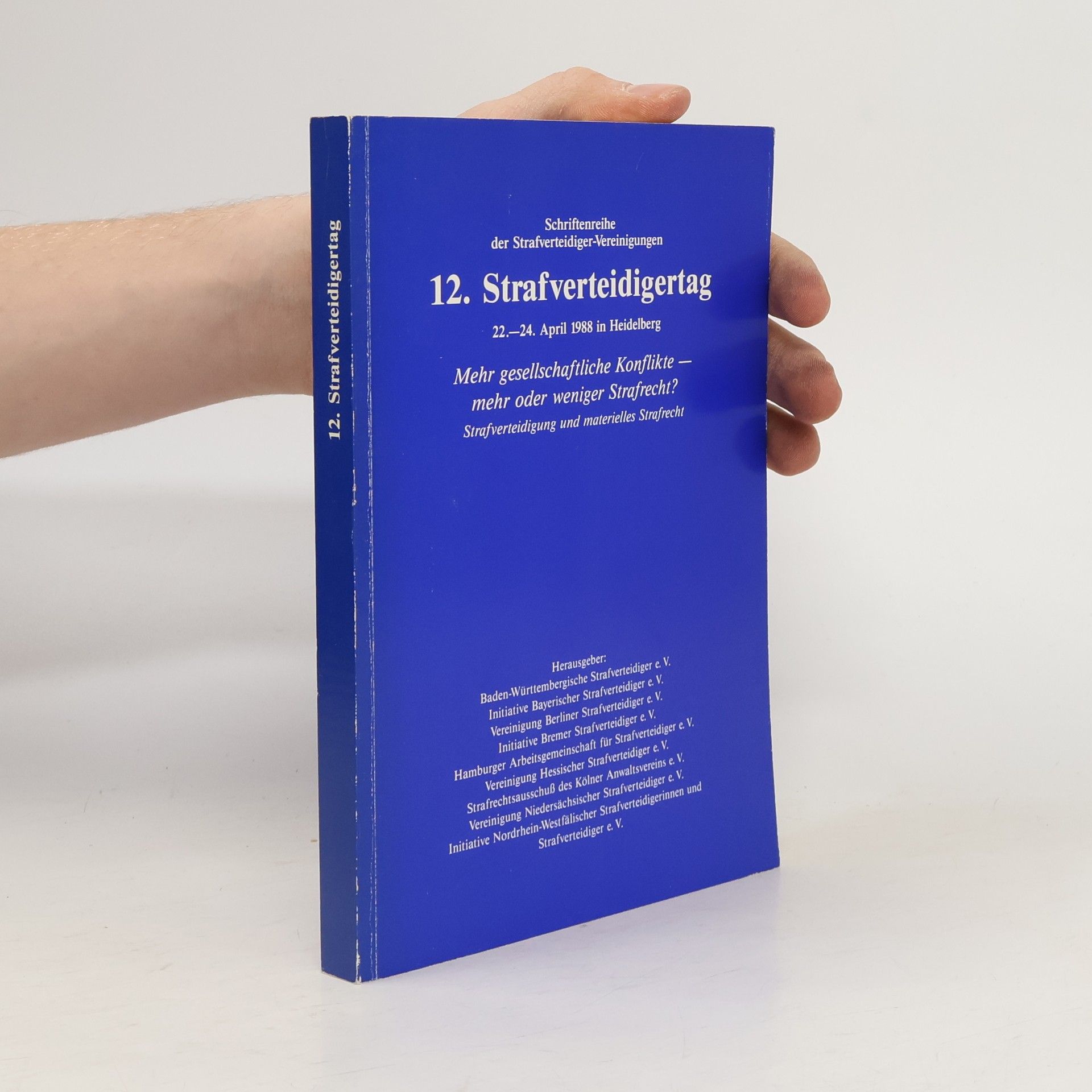 Various authors 12. Strafverteidigertag