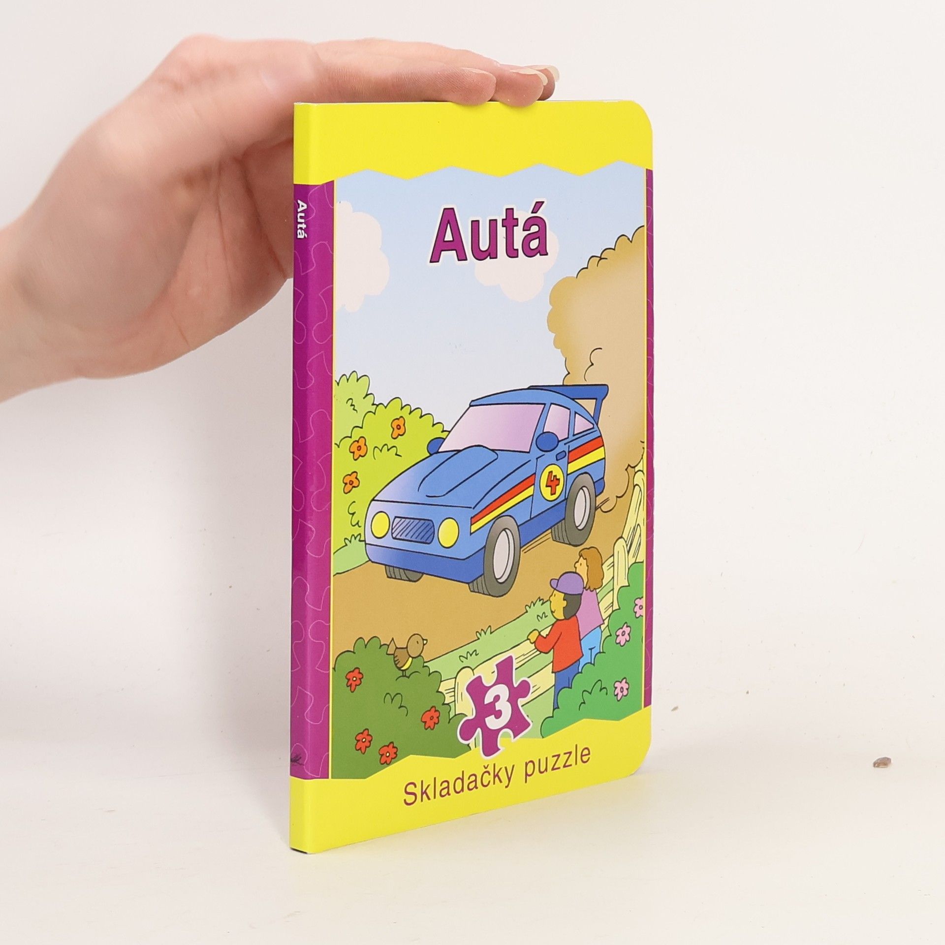 Autá. Skladačky puzzle 3