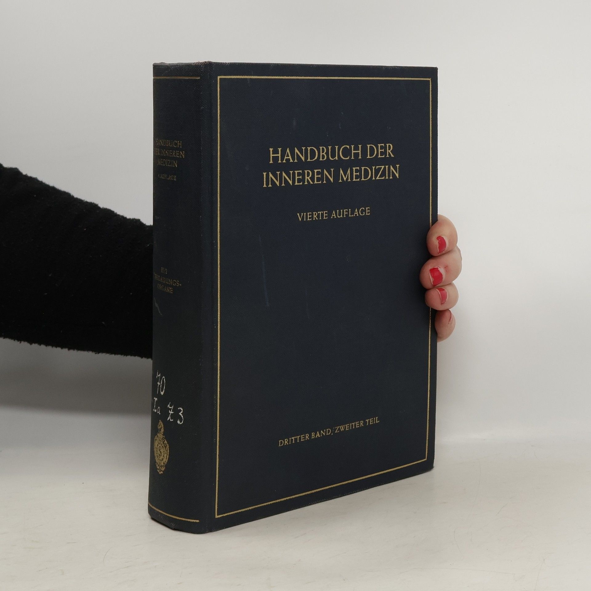 Herbert Begemann Handbuch Der Inneren Medizin