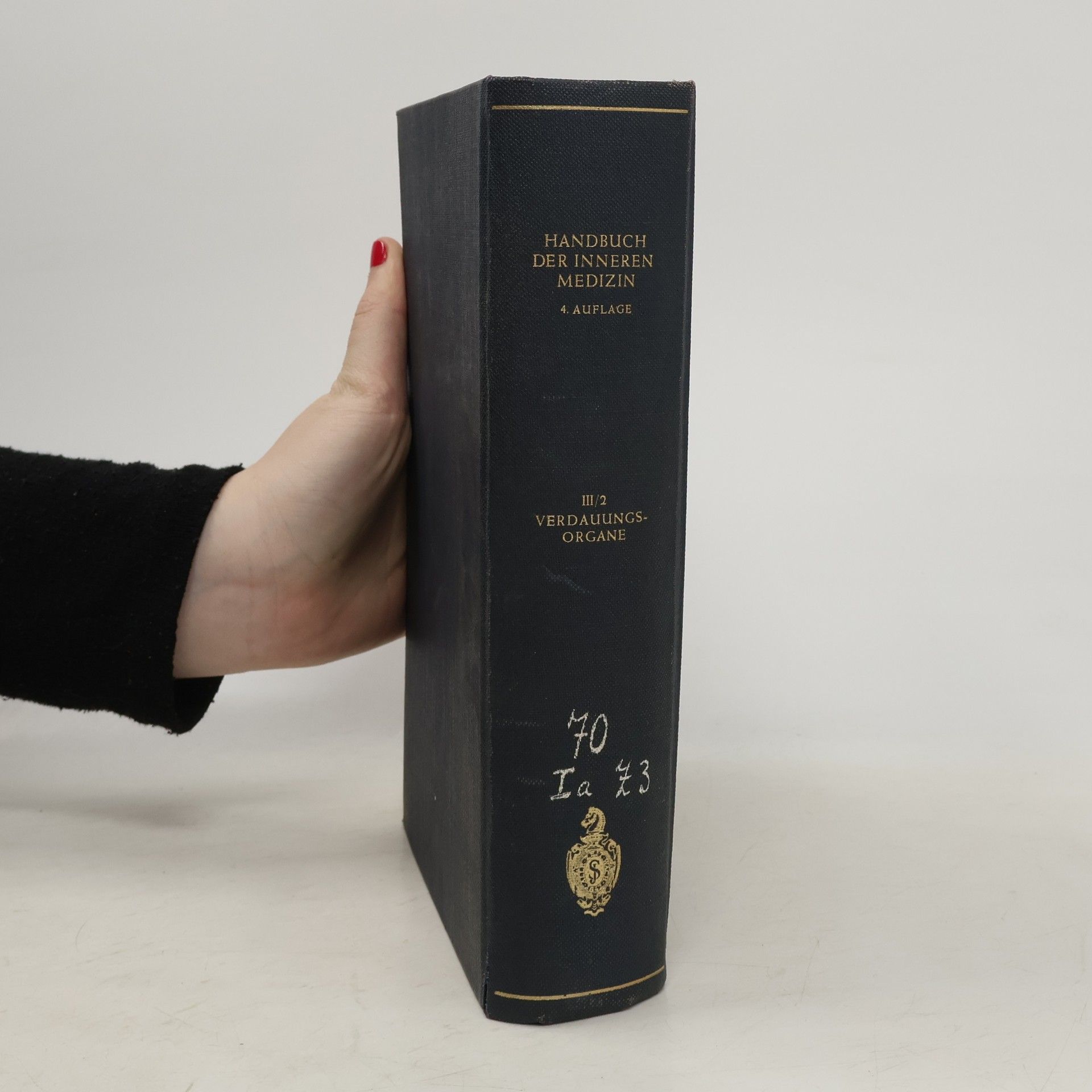 Ludwig Heilmeyer Handbuch Der Inneren Medizin