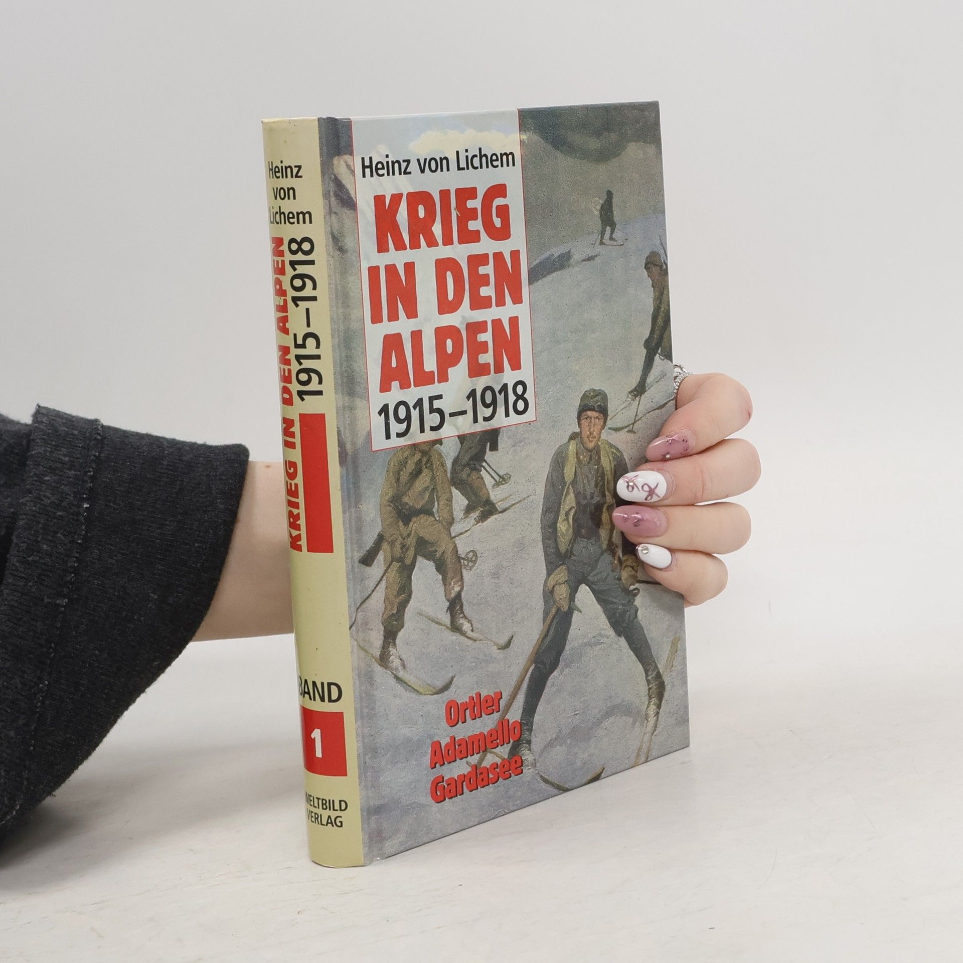 Heinz von Lichem Krieg in den Alpen 1915-1918, Die Dolomitenfront
