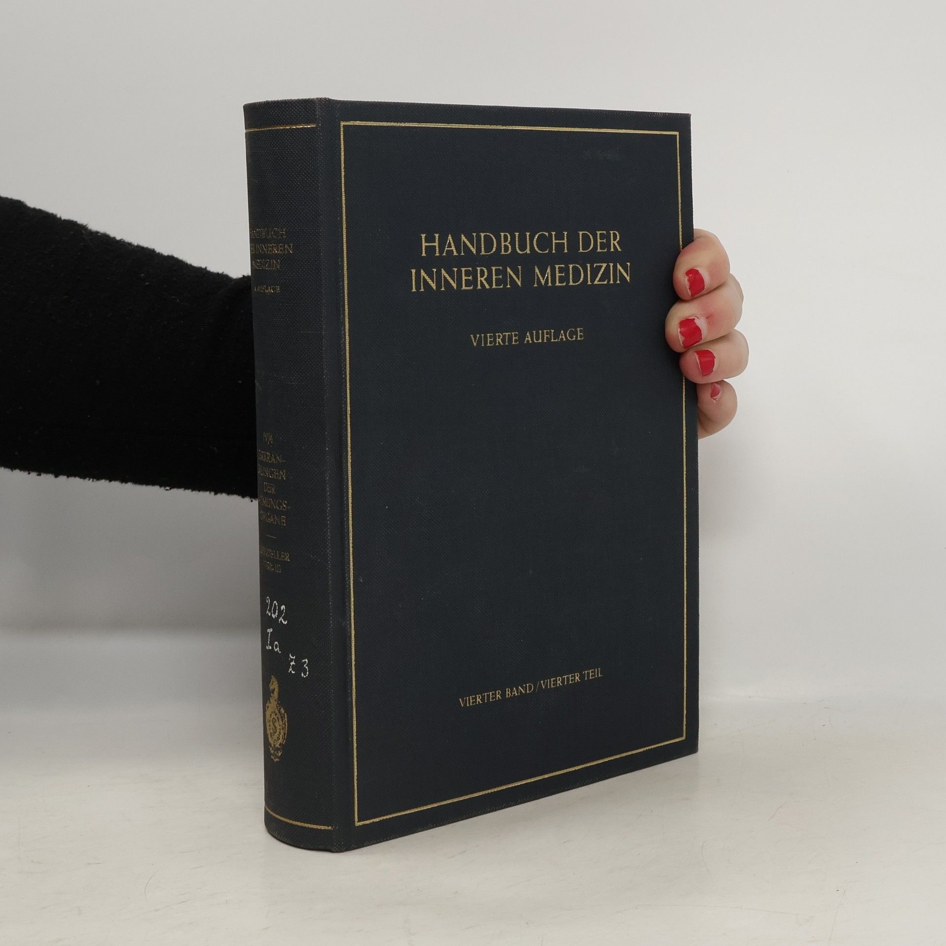 Herbert Begemann Handbuch Der Inneren Medizin