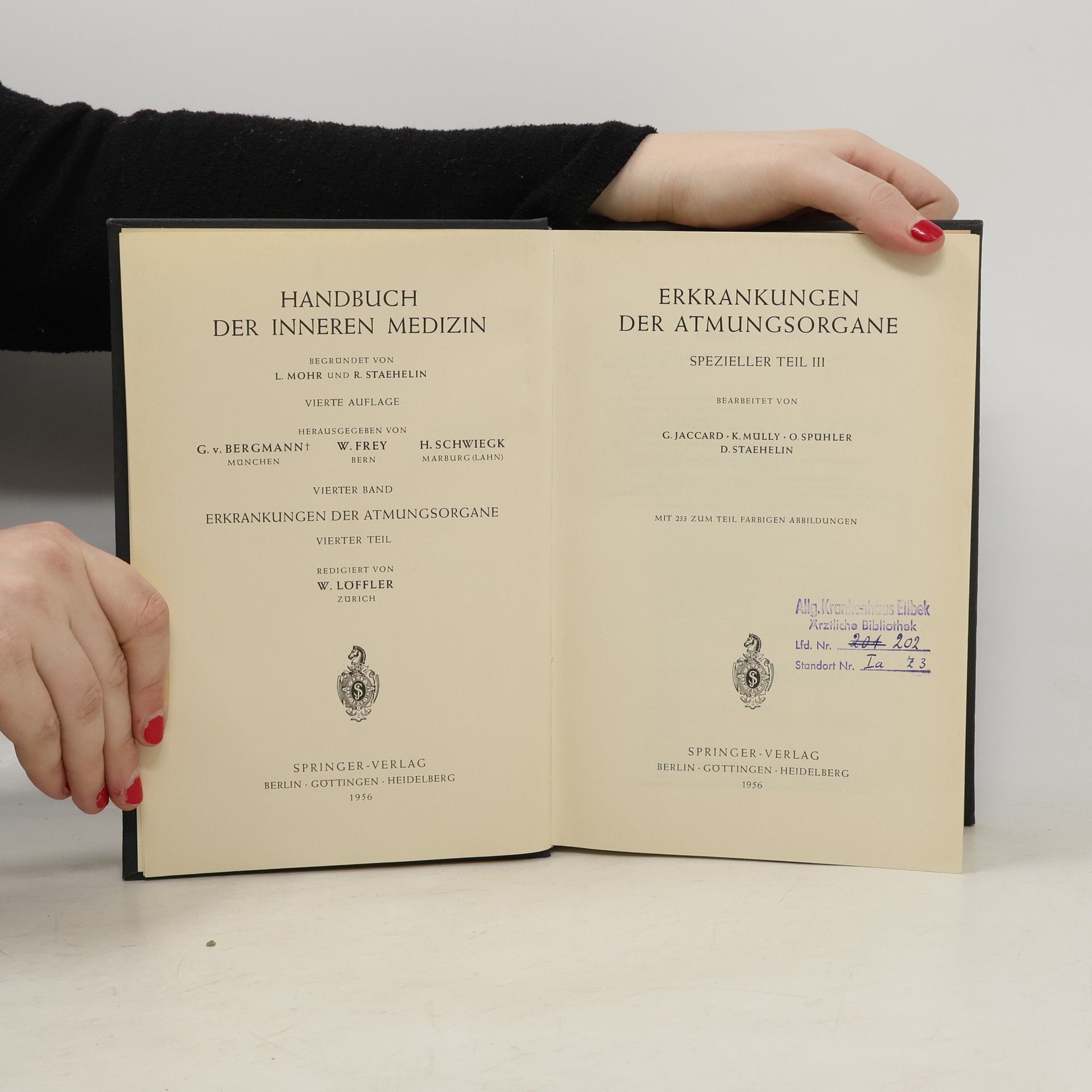 Ludwig Heilmeyer Handbuch Der Inneren Medizin