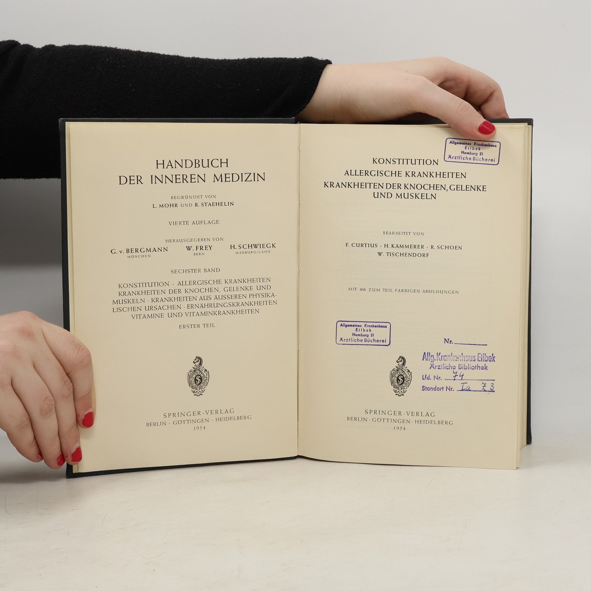 Ludwig Heilmeyer Handbuch Der Inneren Medizin