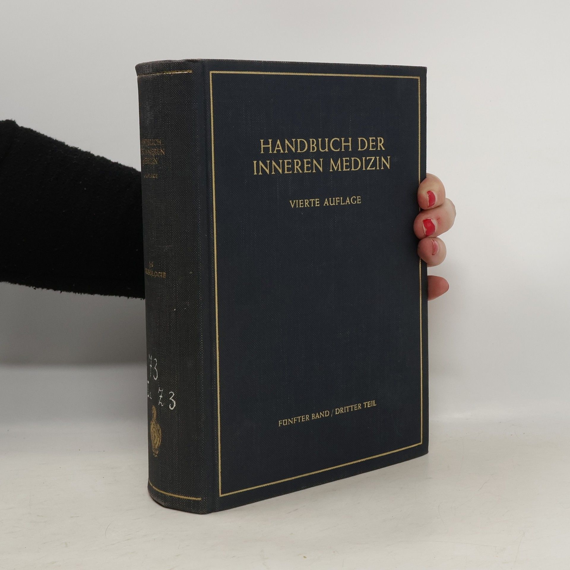 Herbert Begemann Handbuch Der Inneren Medizin