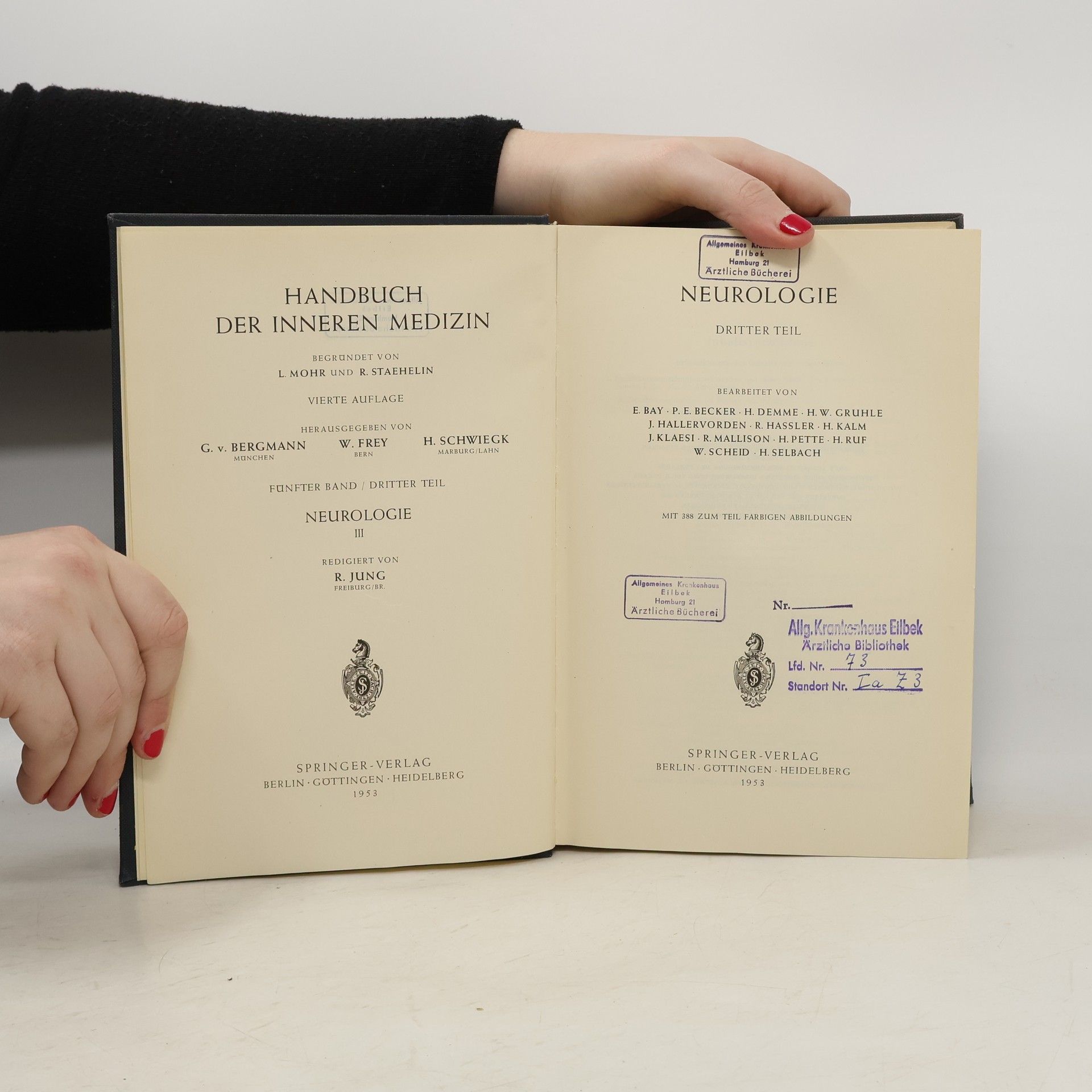 Ludwig Heilmeyer Handbuch Der Inneren Medizin
