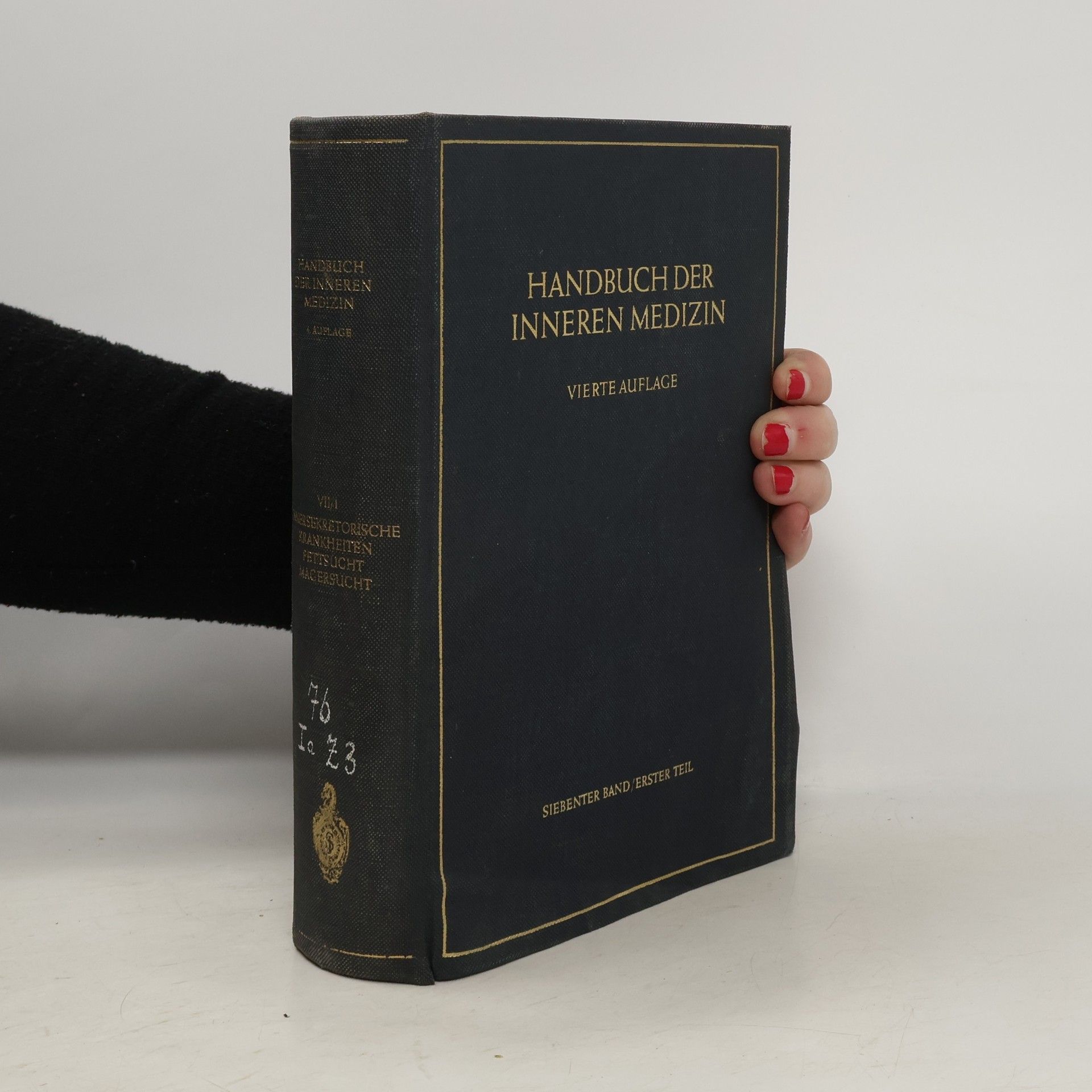 Herbert Begemann Handbuch Der Inneren Medizin