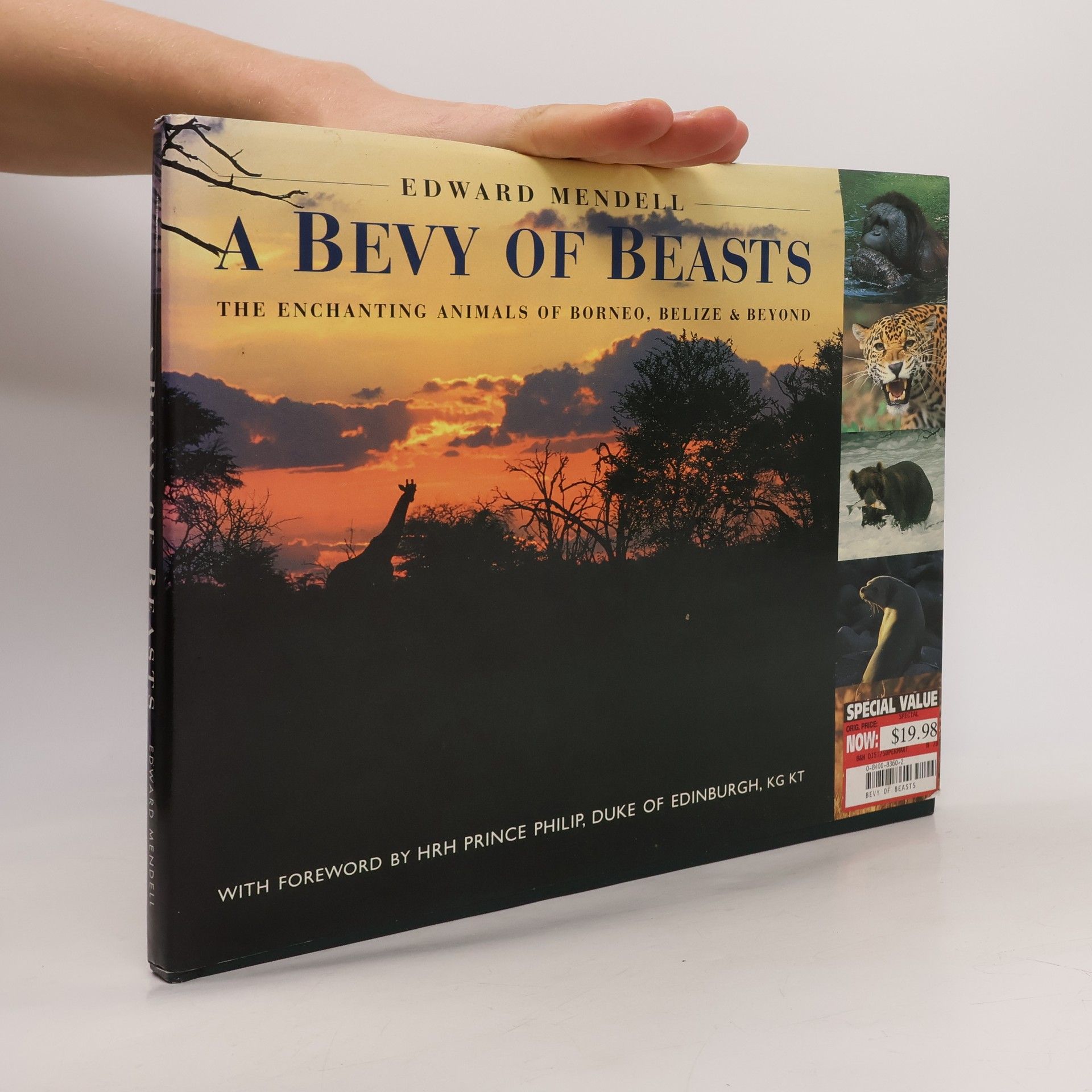 Edward Mendell A bevy of beasts : the enchanting animals of Borneo, Belize & beyond