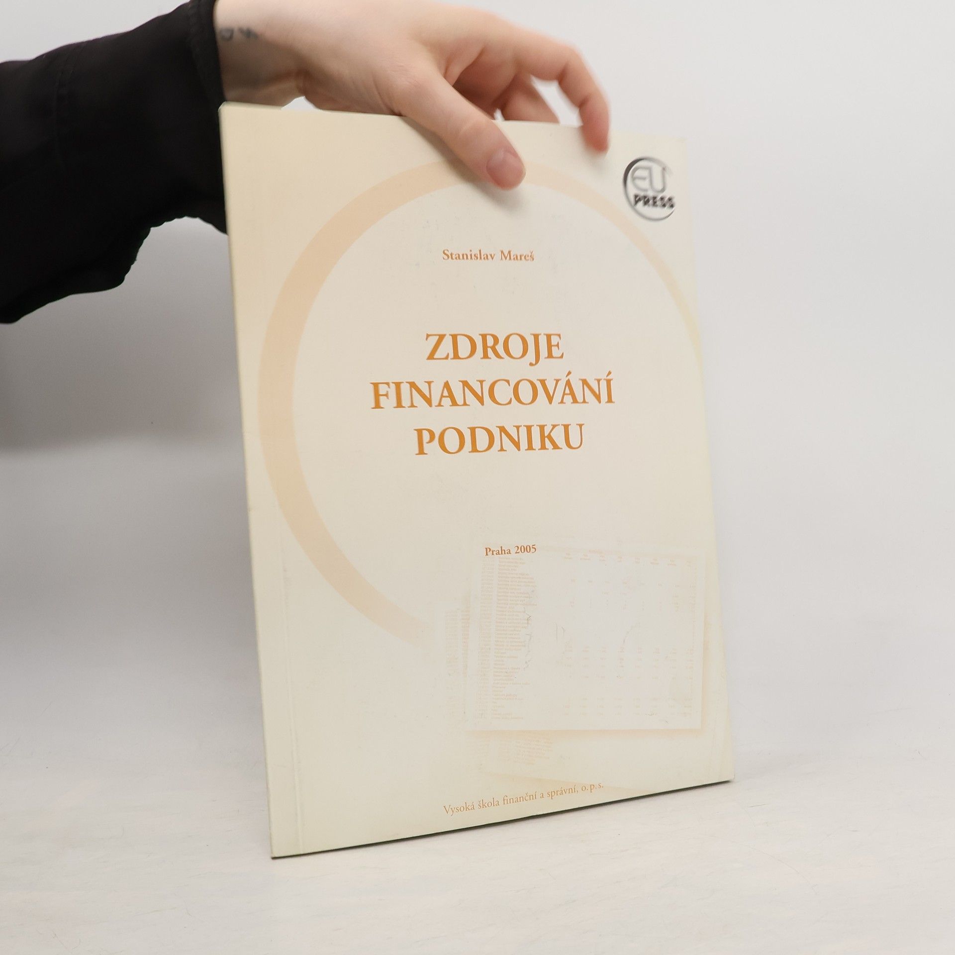 Stanislav Mareš Zdroje financování podniku