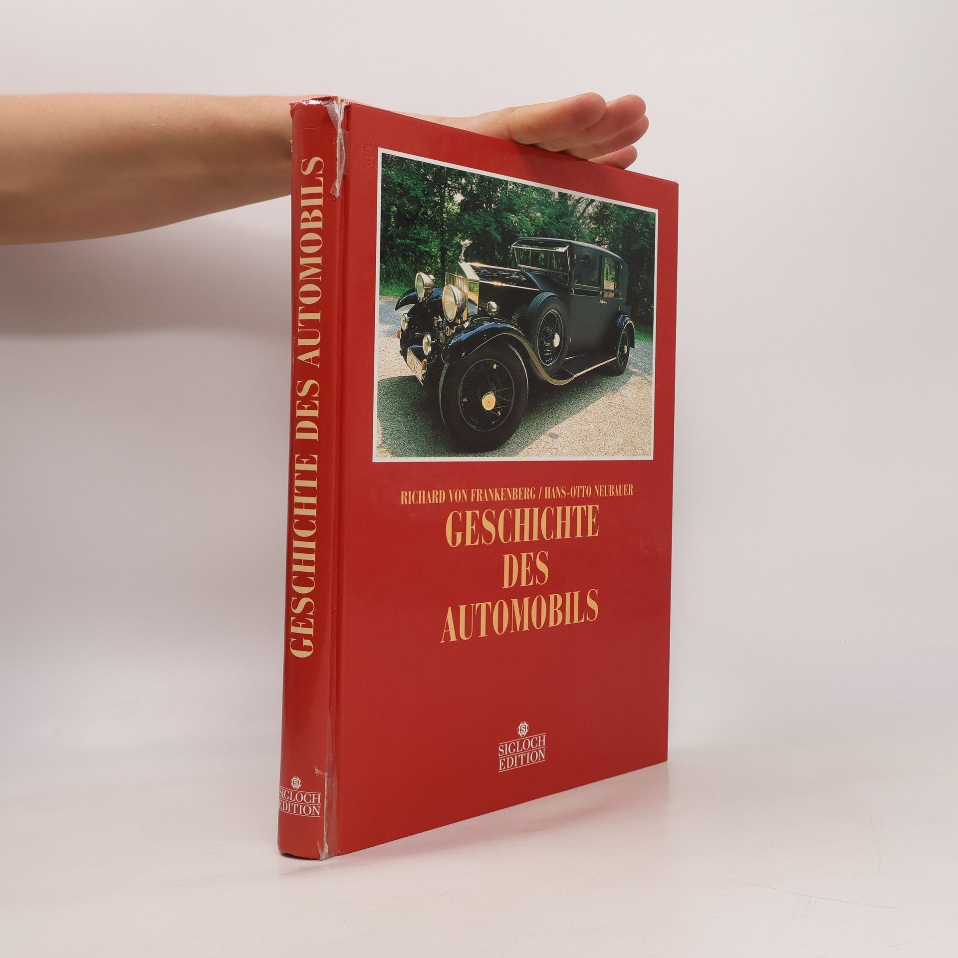 Richard Alexander von Frankenberg Geschichte des Automobils