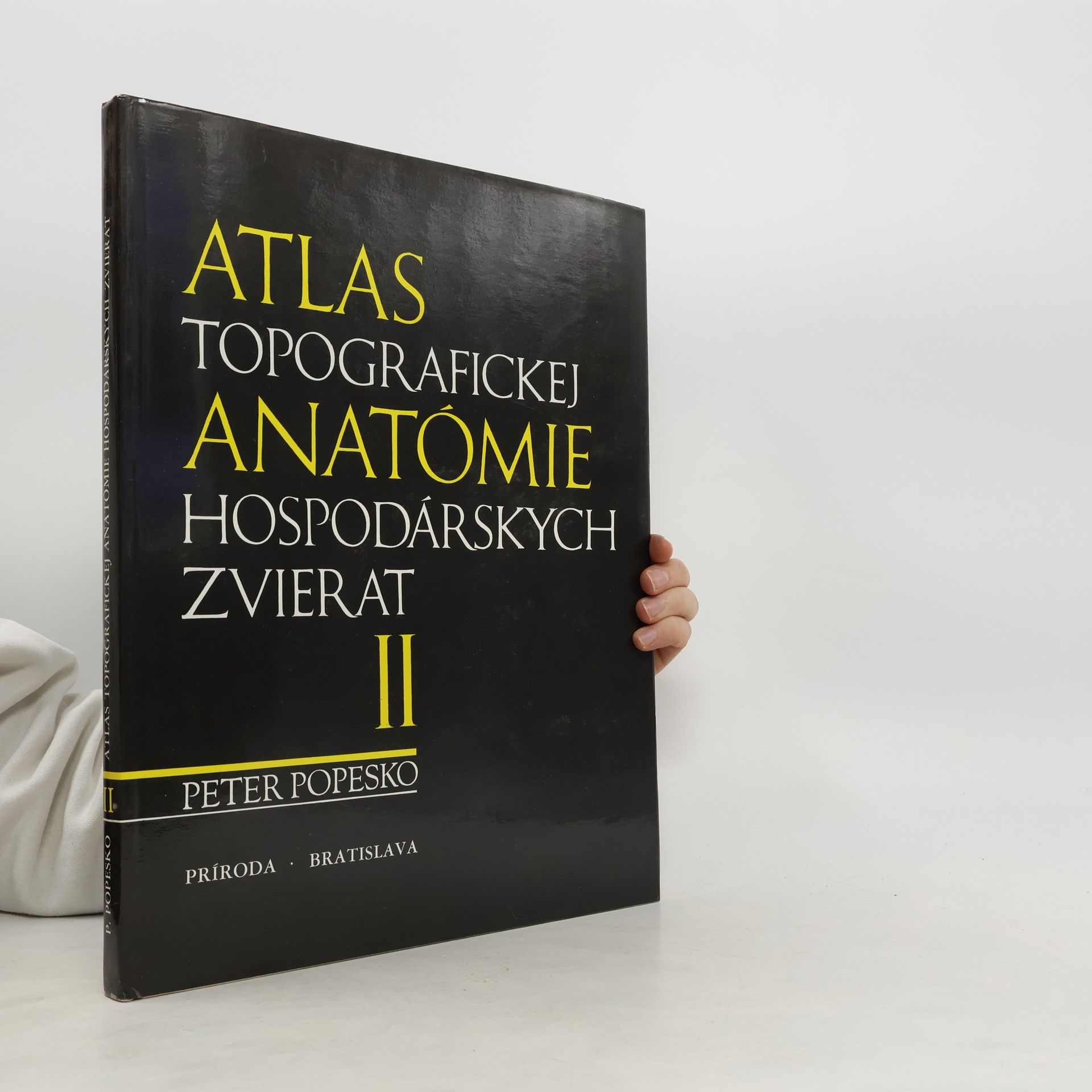 Atlas topografickej anatómie hospodárskych zvierat diel II. - Trup