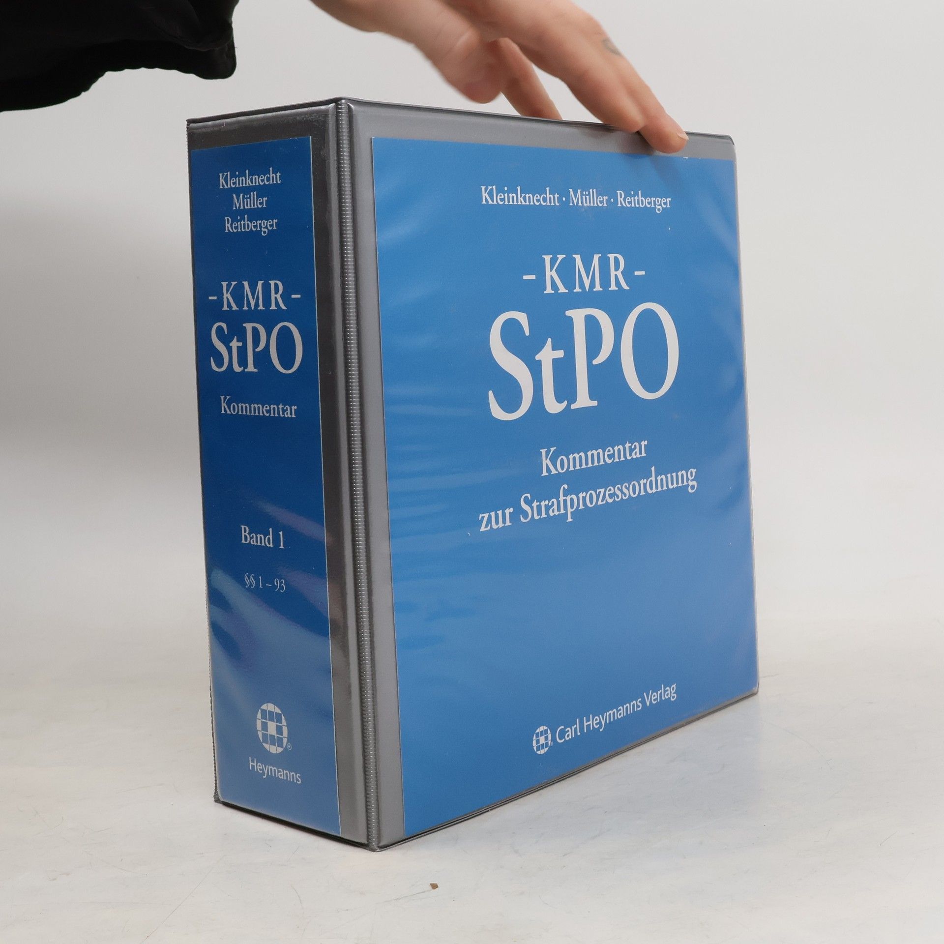 Theodor Kleinknecht KMR-Kommentar zu StPO