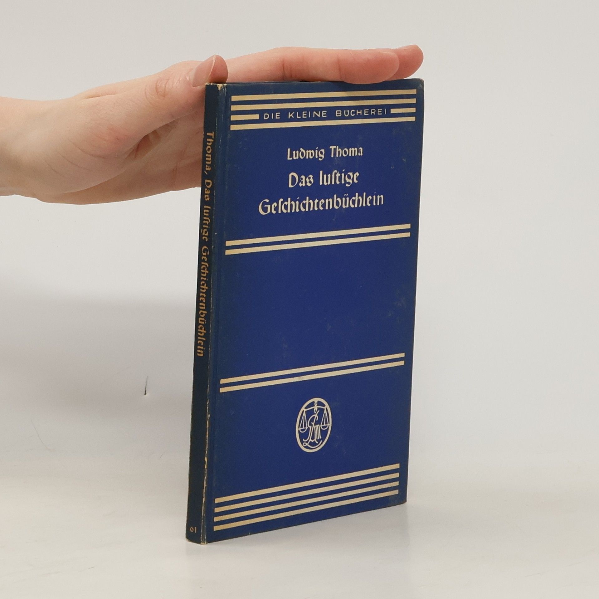 Ludwig Thoma Das lustige Geschichtenbüchlein