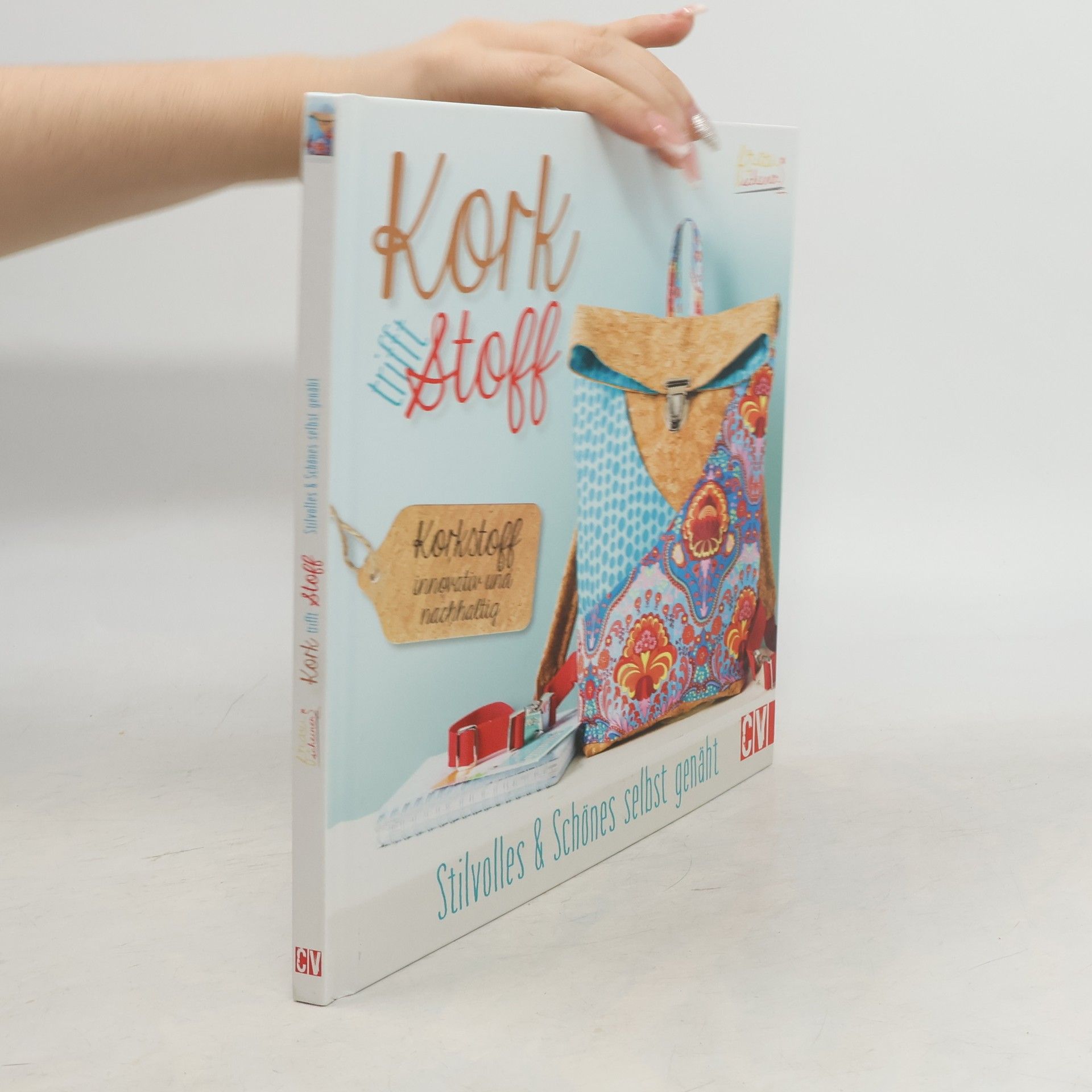 Anita Scheiner Kork trifft Stoff