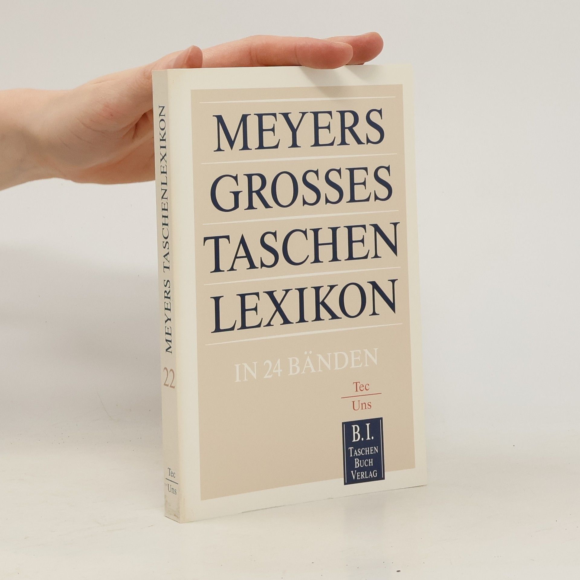 Various authors Meyers grosses Taschenlexikon 22