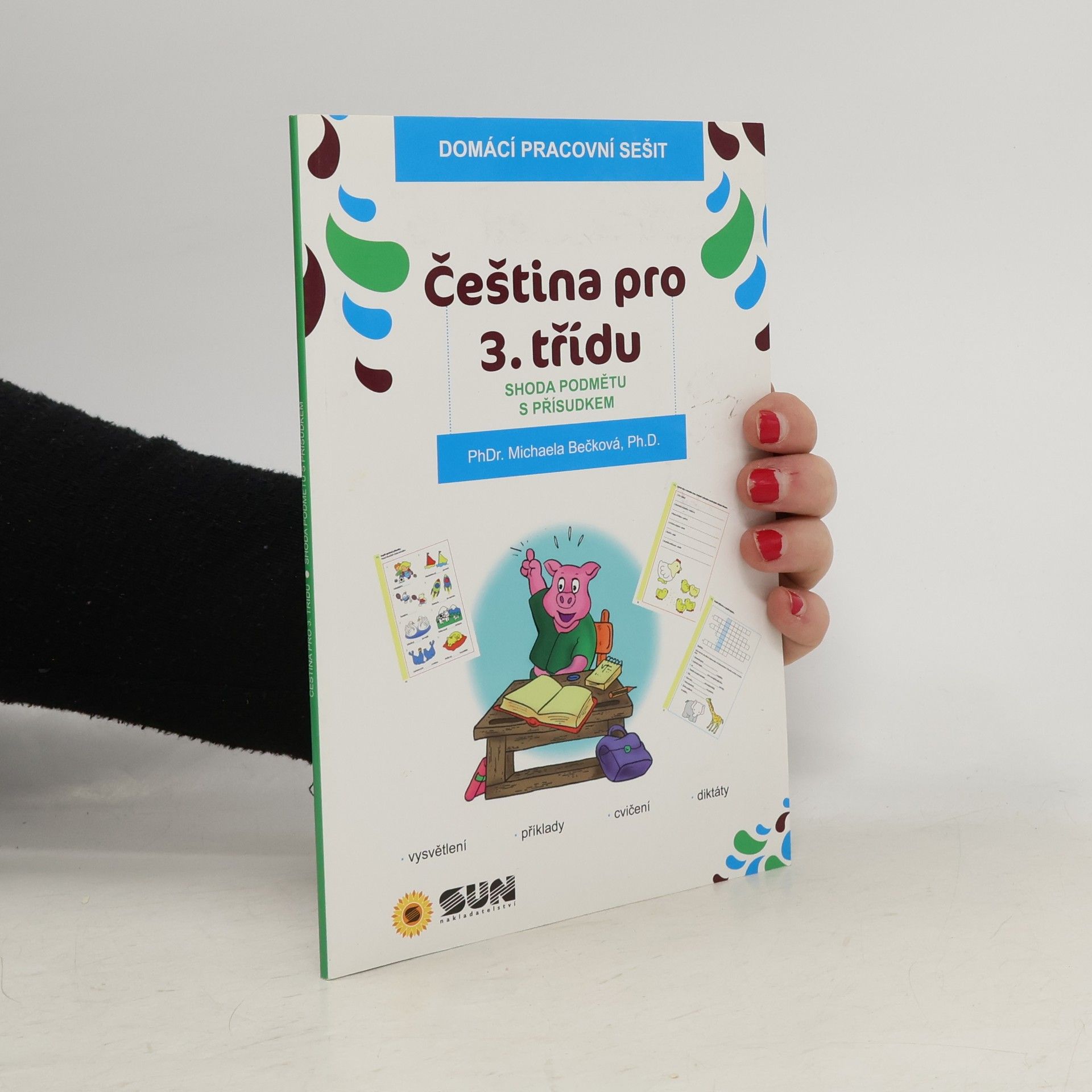 Michaela Beck Čeština pro 3. třídu : domácí pracovní sešit : zábavné procvičování. Shoda podmětu s přísudkem