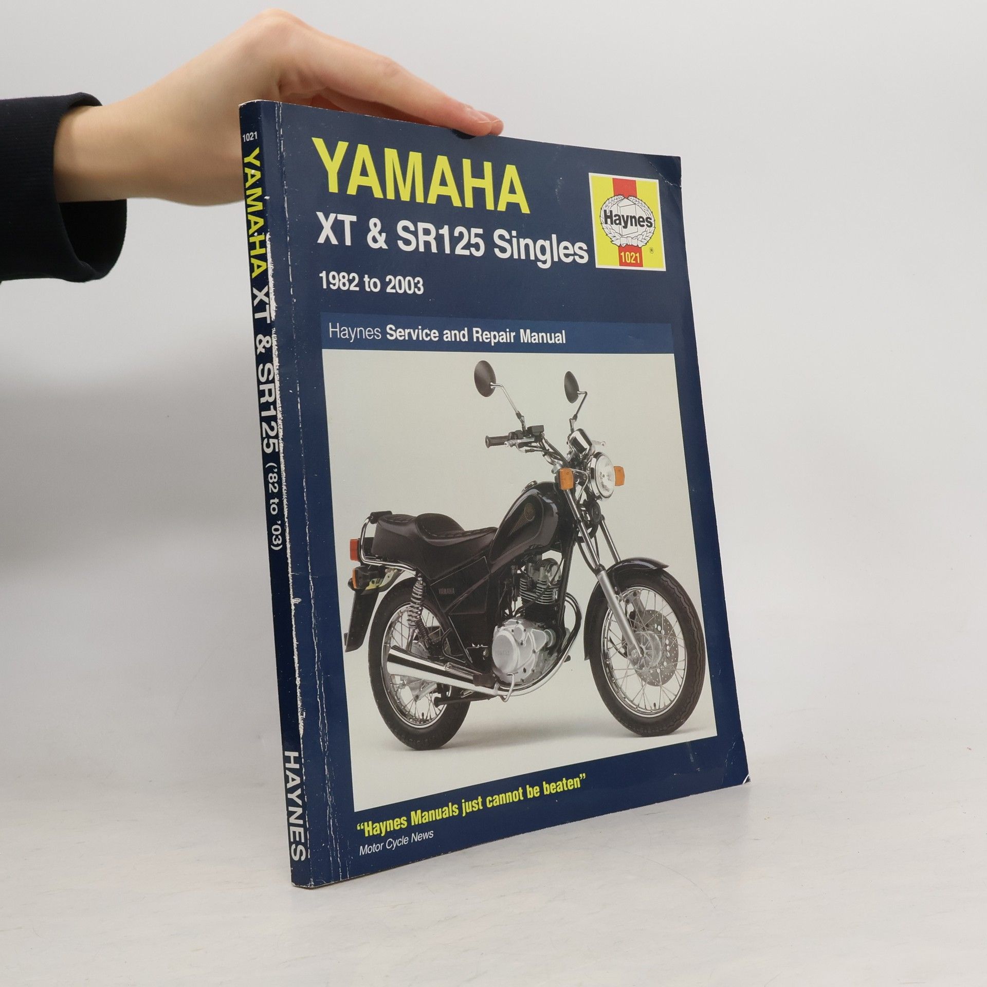 Jeremy Churchill Yamaha XT and SR125 Singles Service and Repair Manual