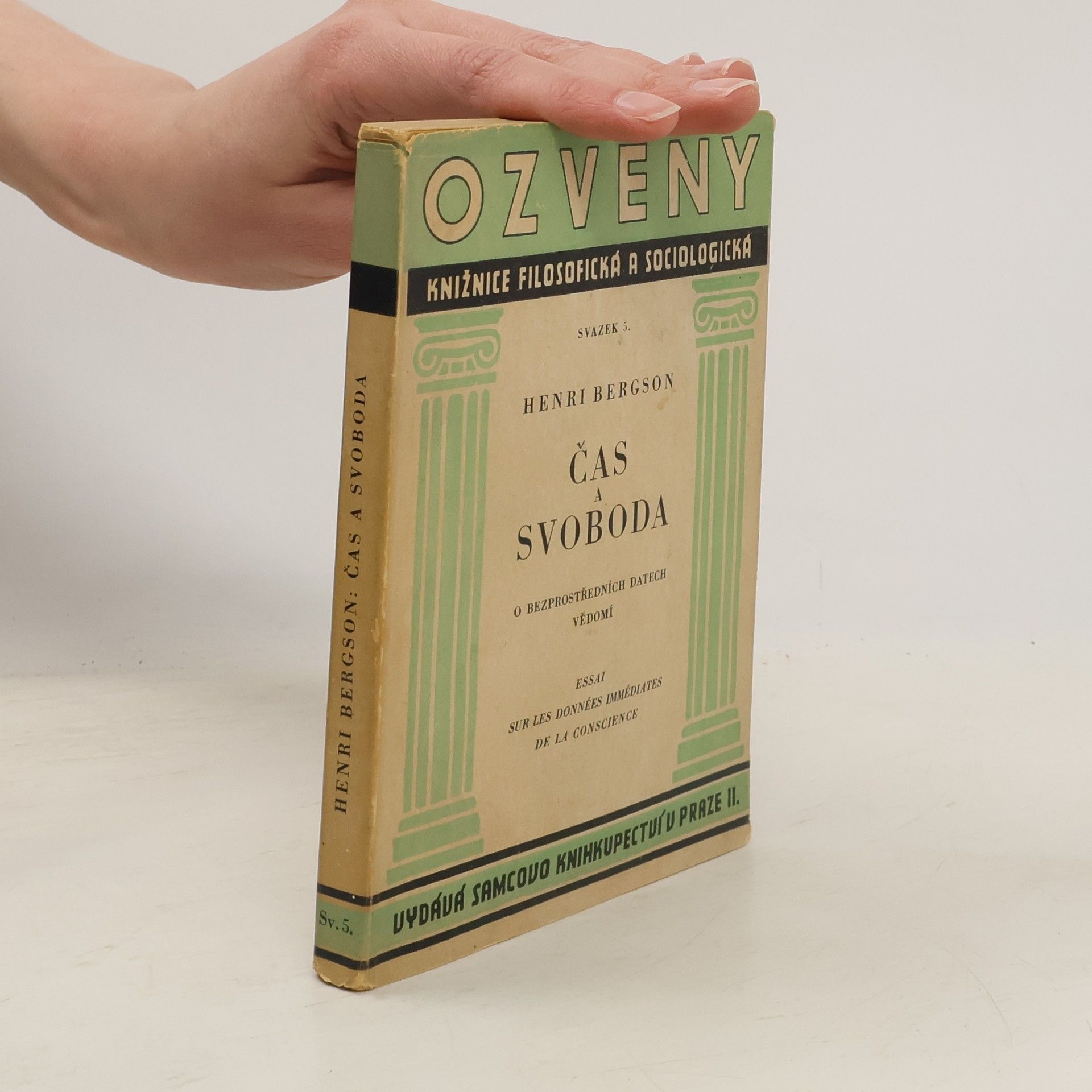 Henri Bergson Čas a svoboda