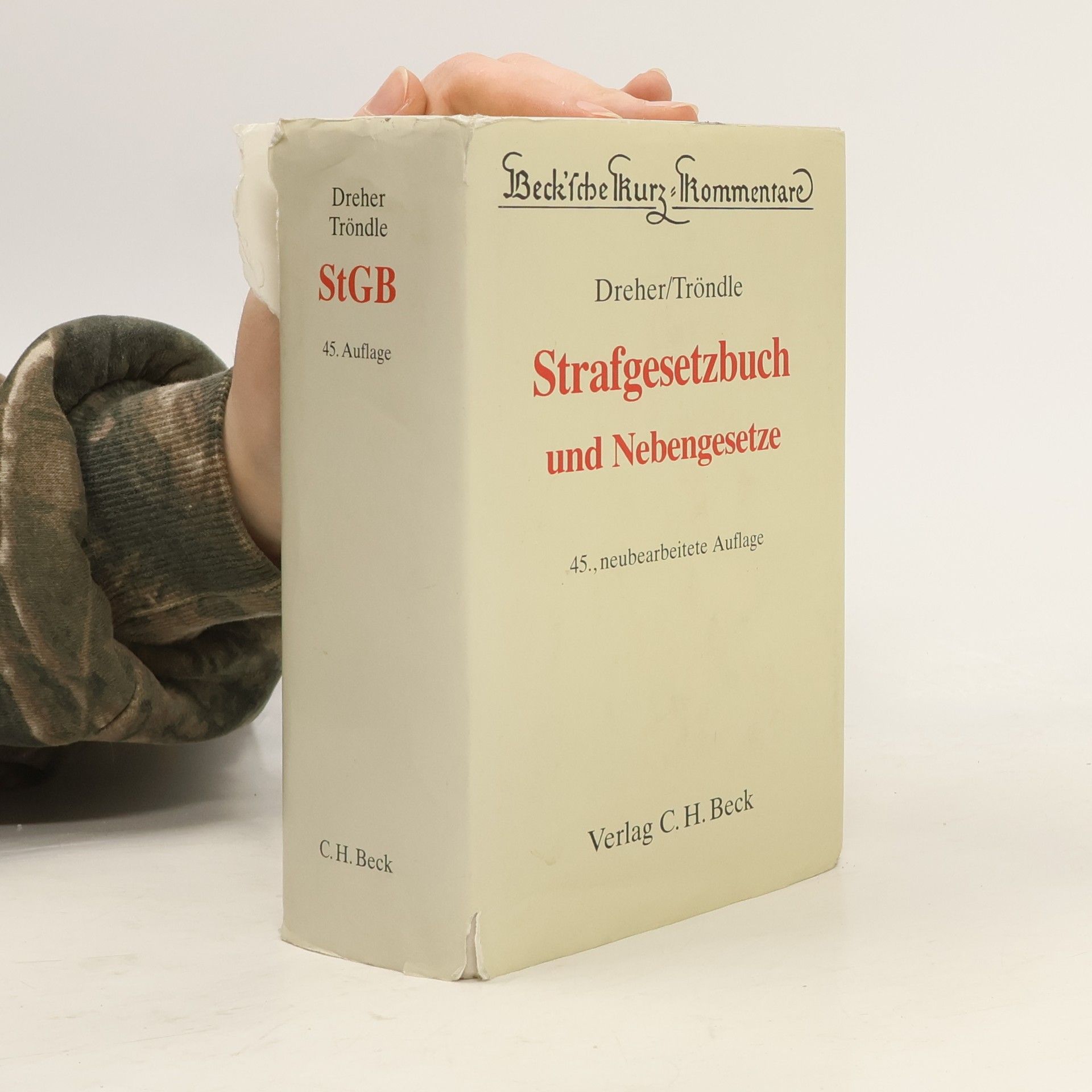 Beck'sche Kurz-Kommentare: Strafgesetzbuch und Nebengesetze - 45., neubearbeitete Auflage