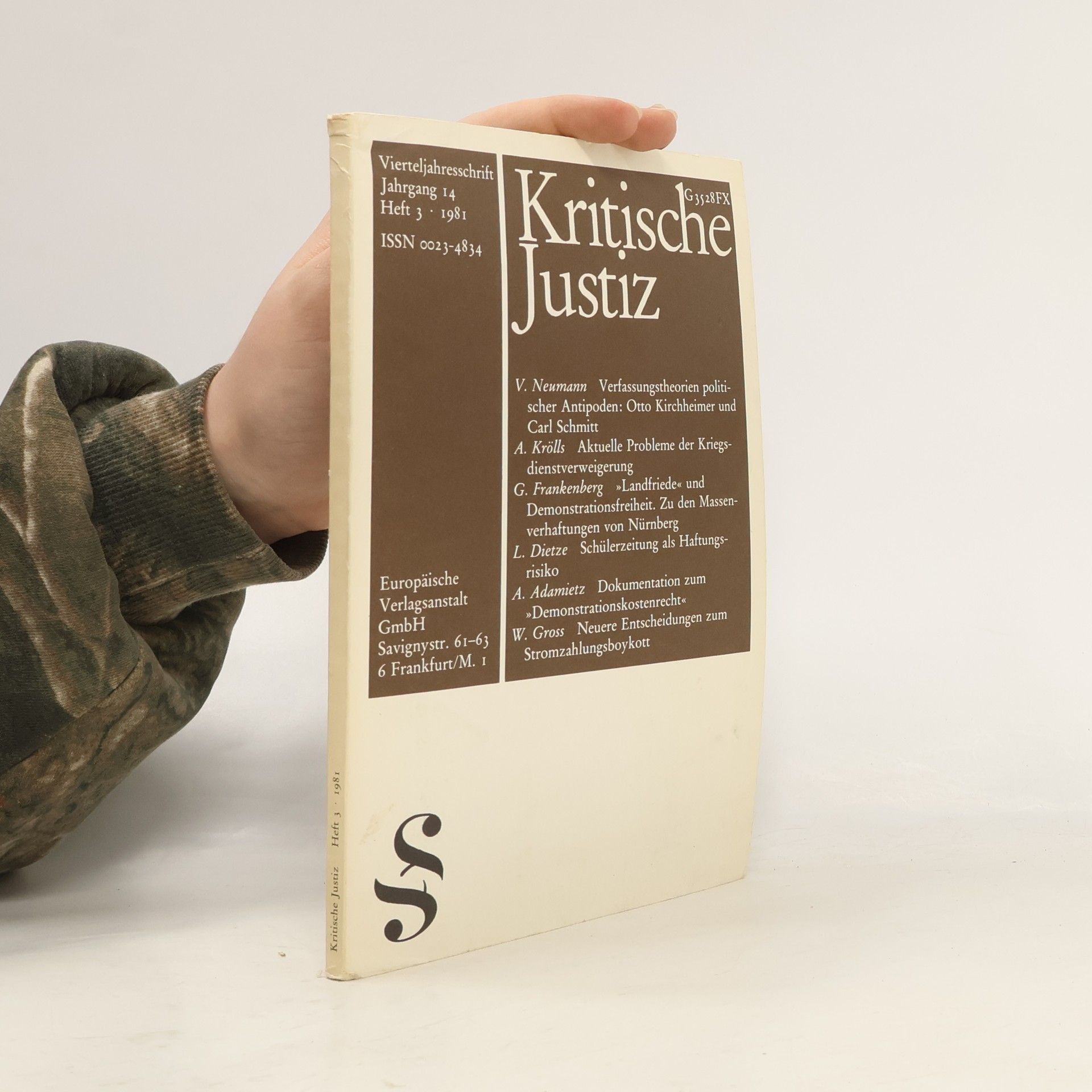 Autores varios Kritische Justiz 3