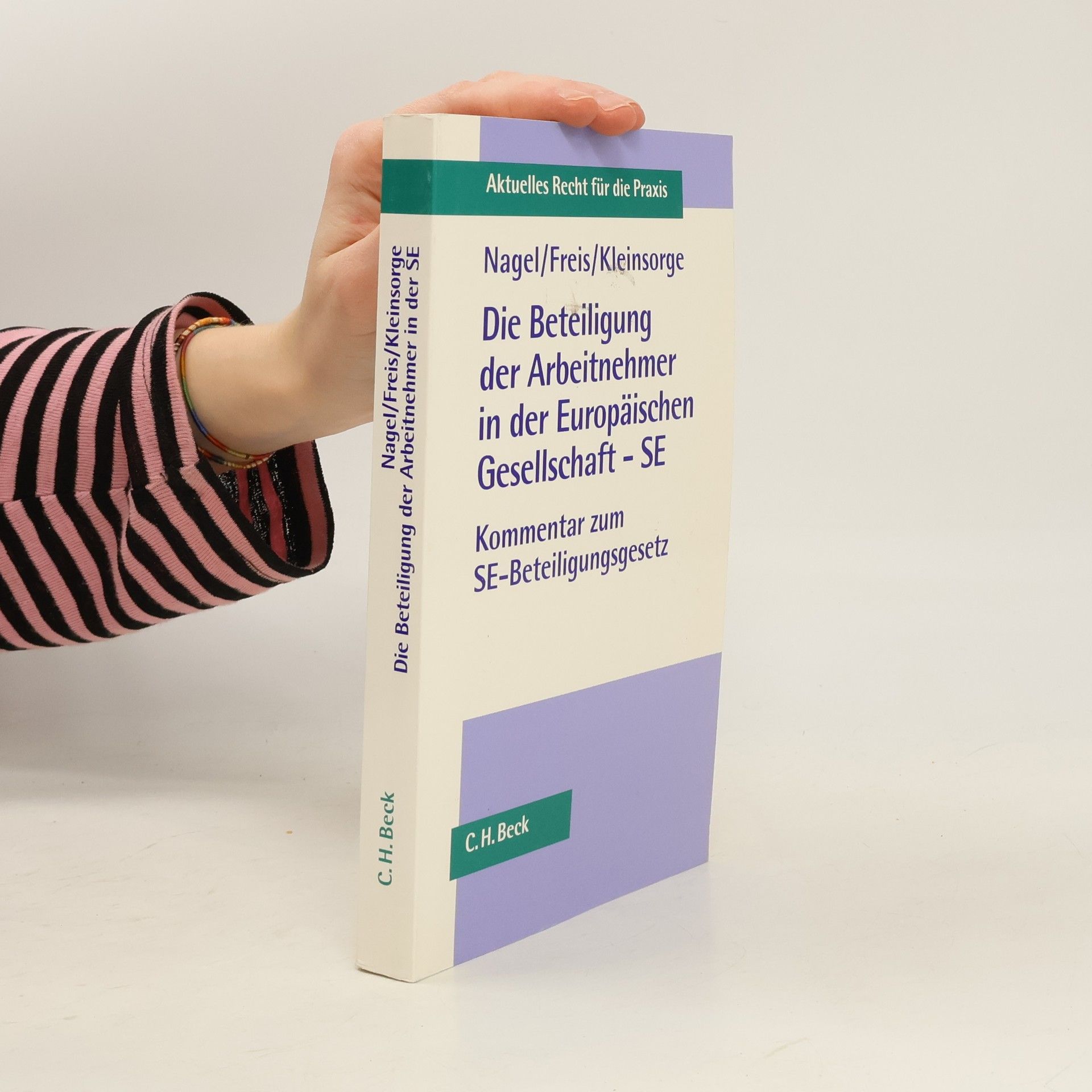 Georg Kleinsorge Die Beteiligung der Arbeitnehmer in der Europäischen Gesellschaft, SE