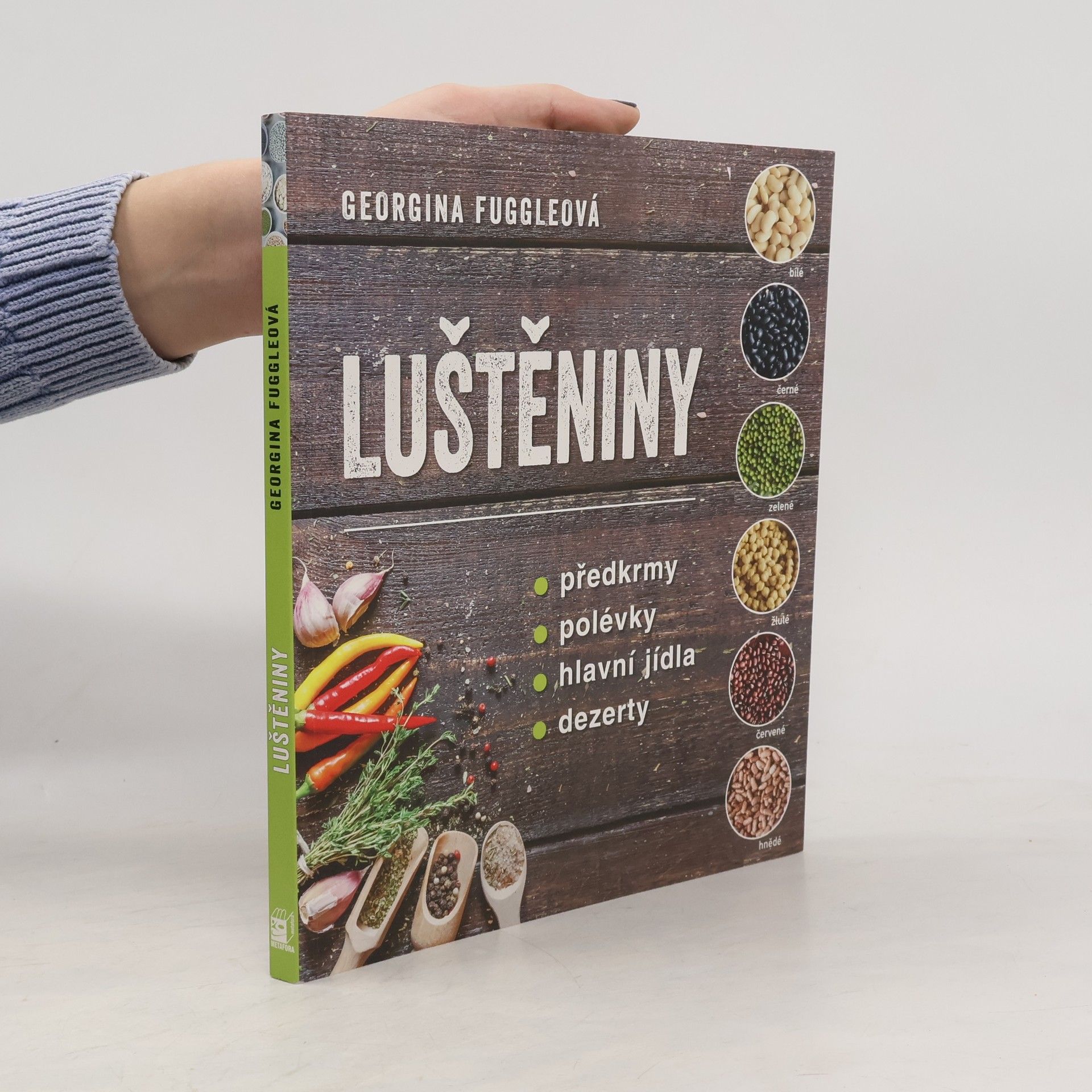 Luštěniny. Předkrmy, polévky, hlavní jídla, dezerty