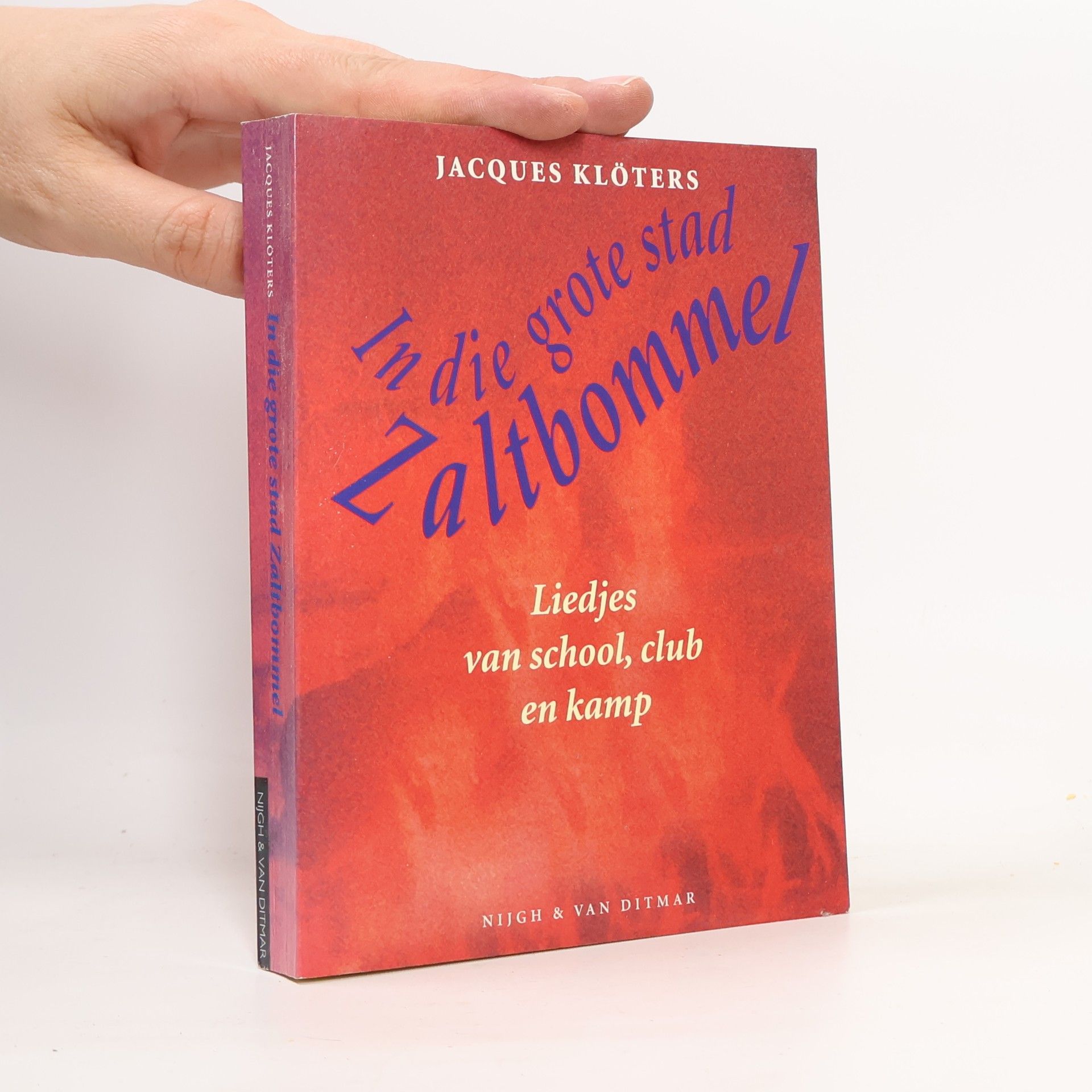 Jacobus Raymundus Petrus Gerardus Klöters In die grote stad Zaltbommel: liedjes van school, club en kamp (Pocket)