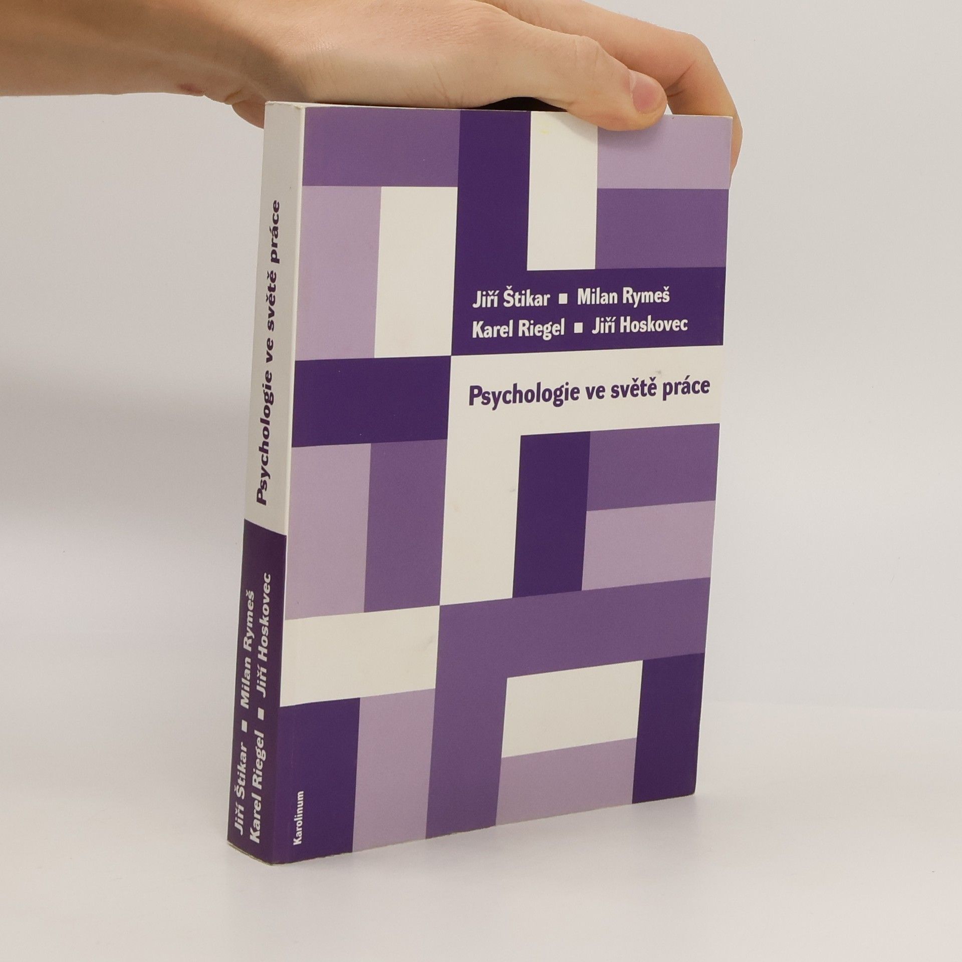 Jiří Štikar Psychologie ve světě práce