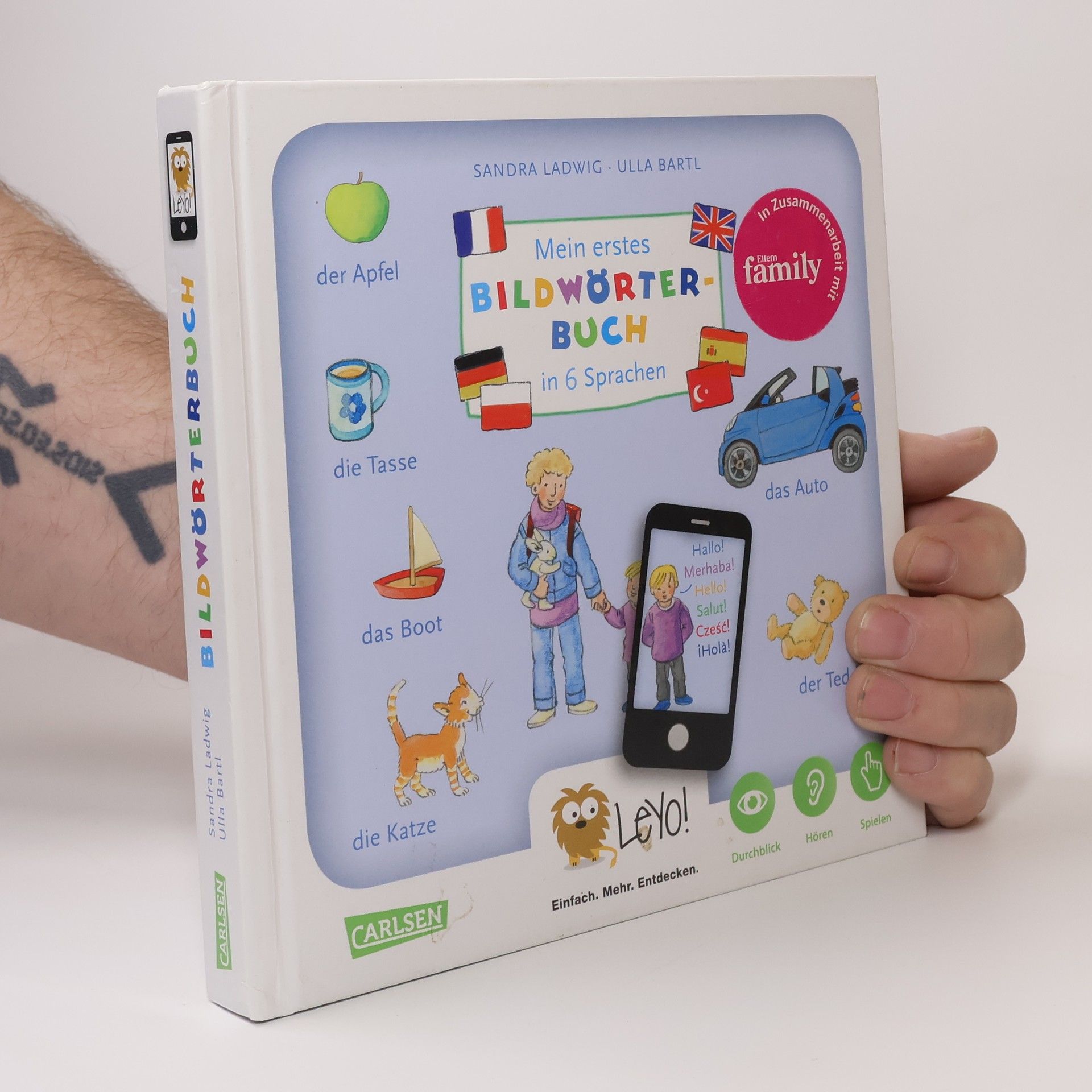 Sandra Ladwig LeYo!: Mein erstes Bildwörterbuch in 6 Sprachen
