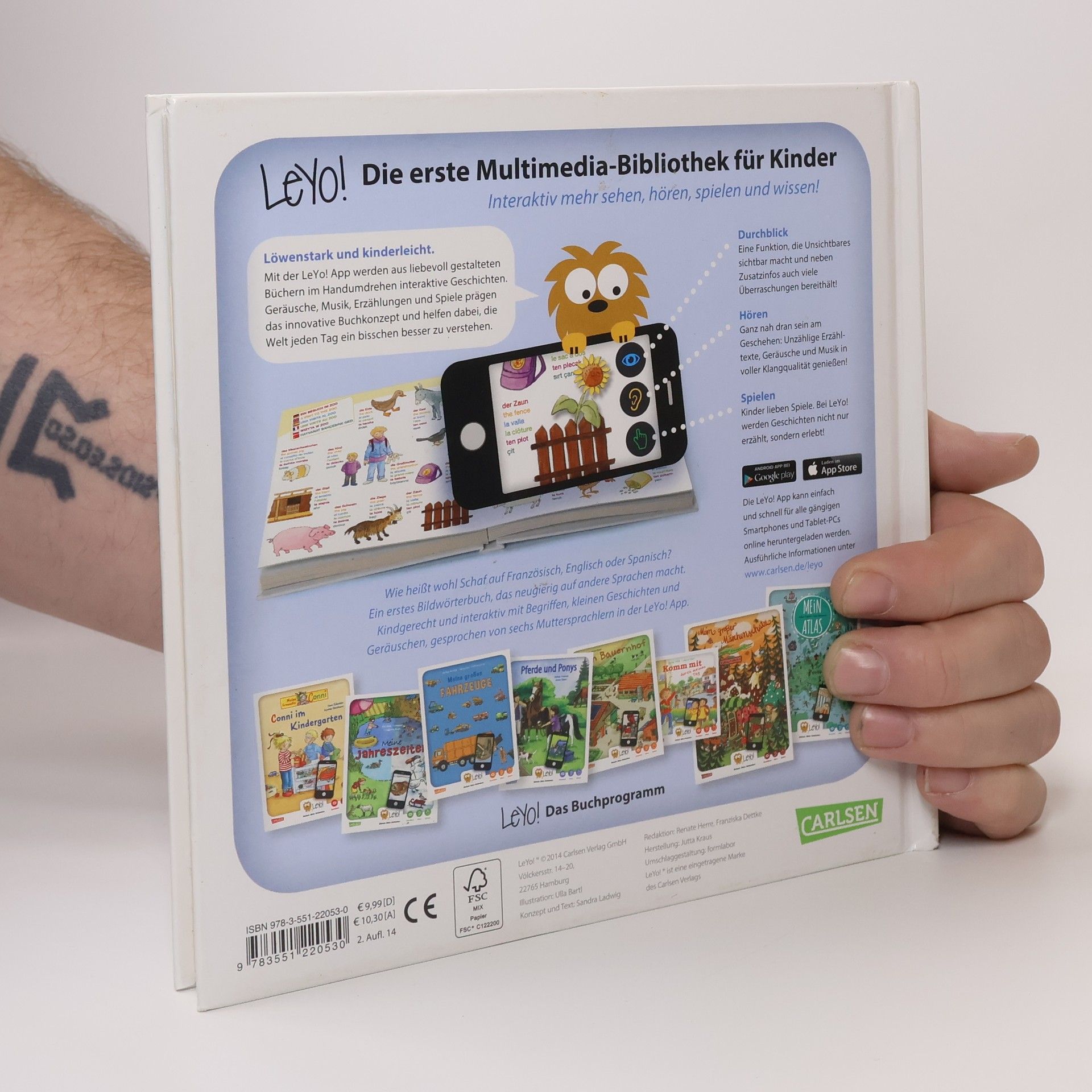 Sandra Ladwig LeYo!: Mein erstes Bildwörterbuch in 6 Sprachen