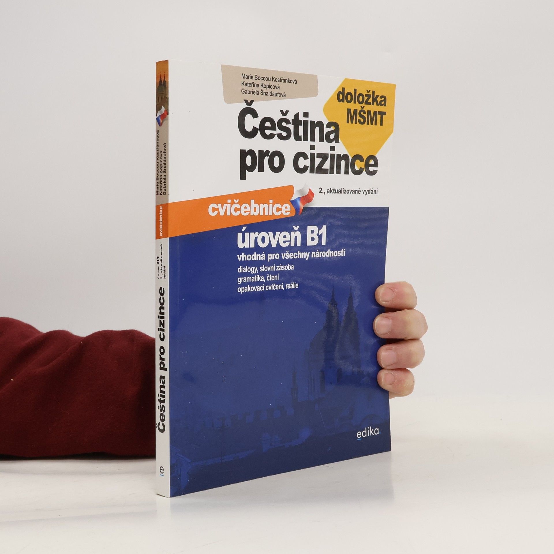 Čeština pro cizince : úroveň B1. Učebnice