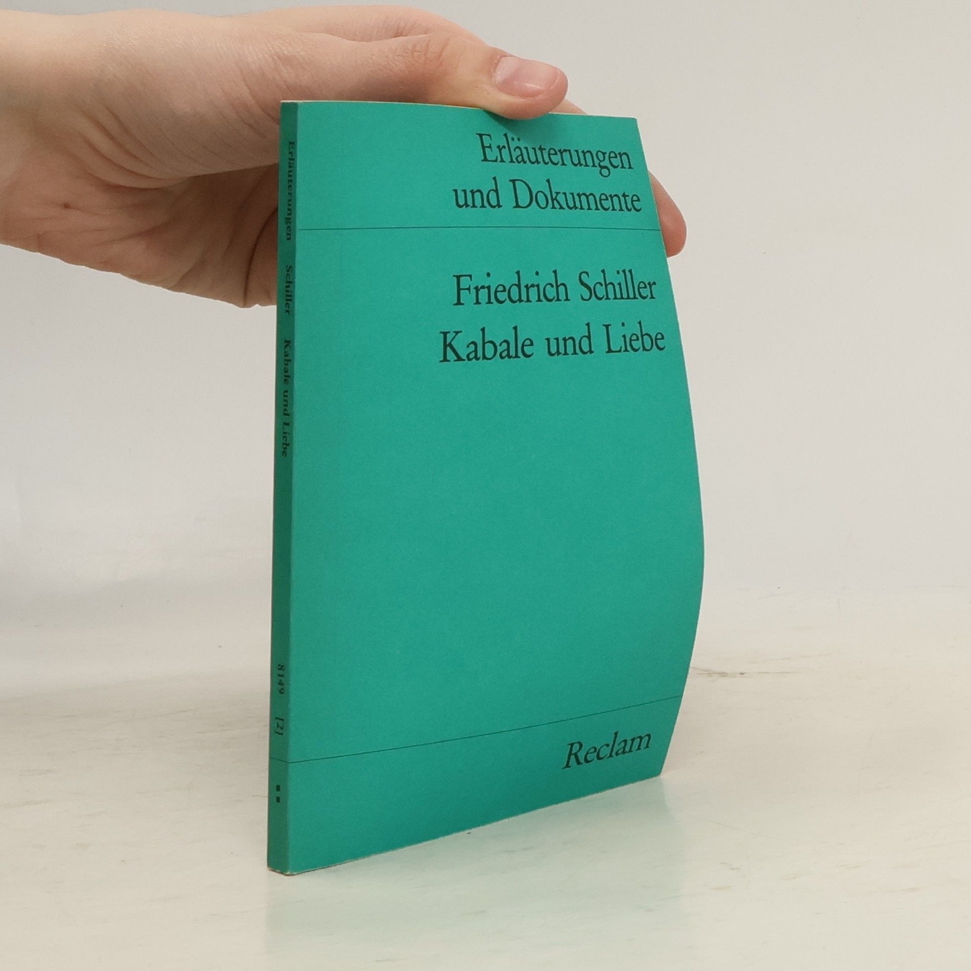 Friedrich Schiller, Kabale und Liebe