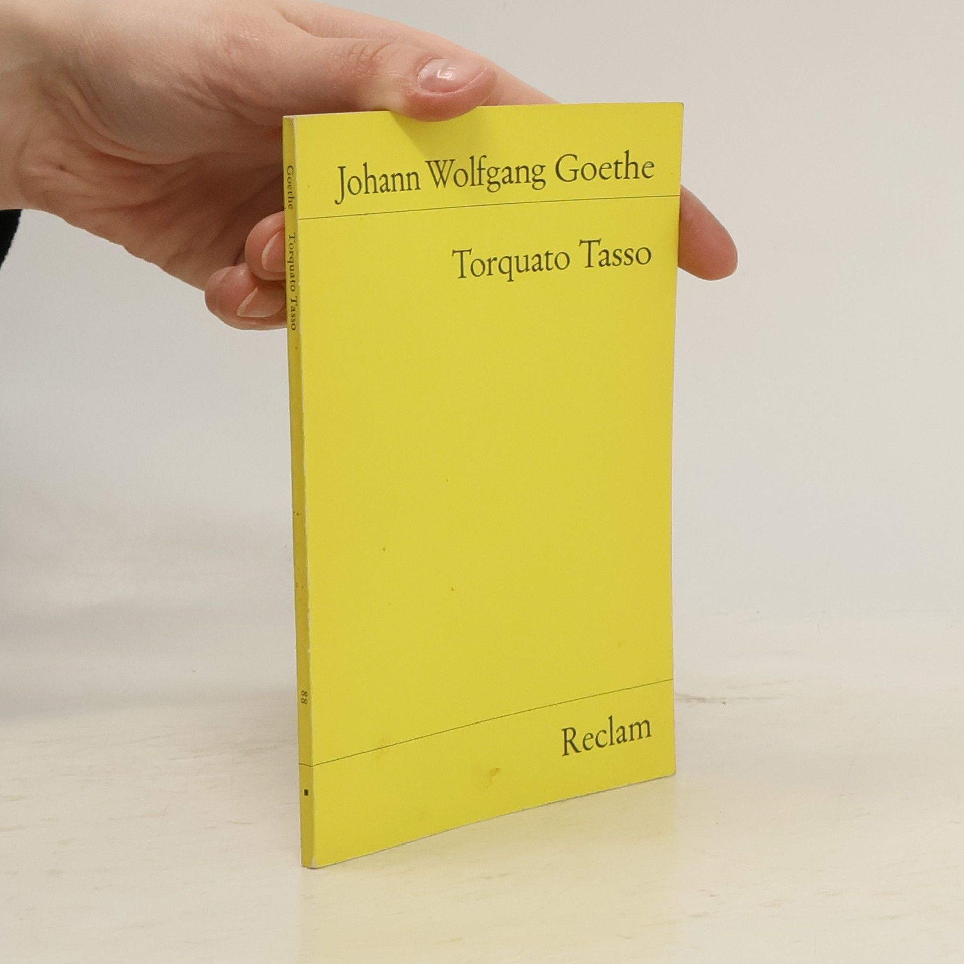 Johann Wolfgang von Goethe Torquato Tasso