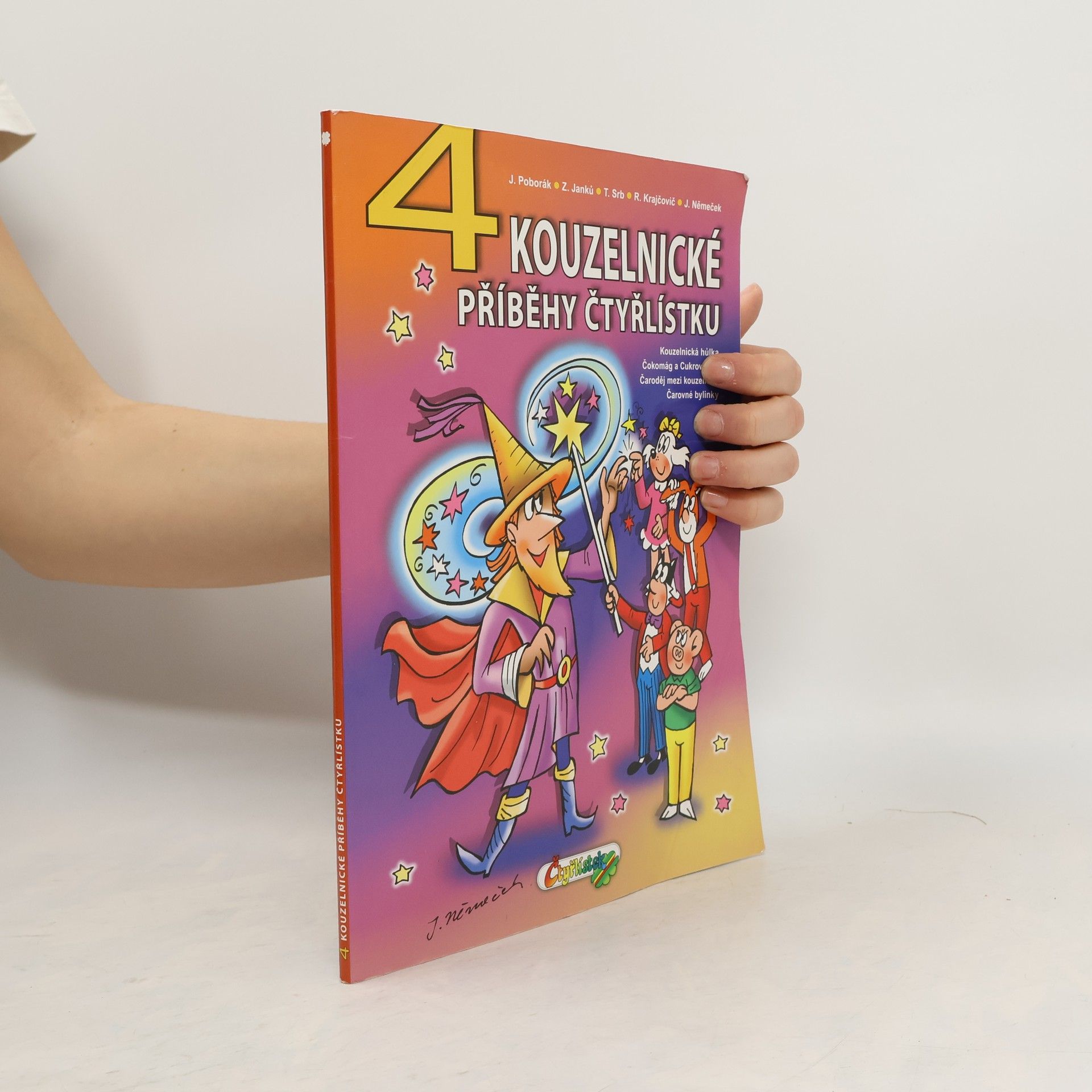 Kolektiv autorů 4 kouzelnické příběhy Čtyřlístku