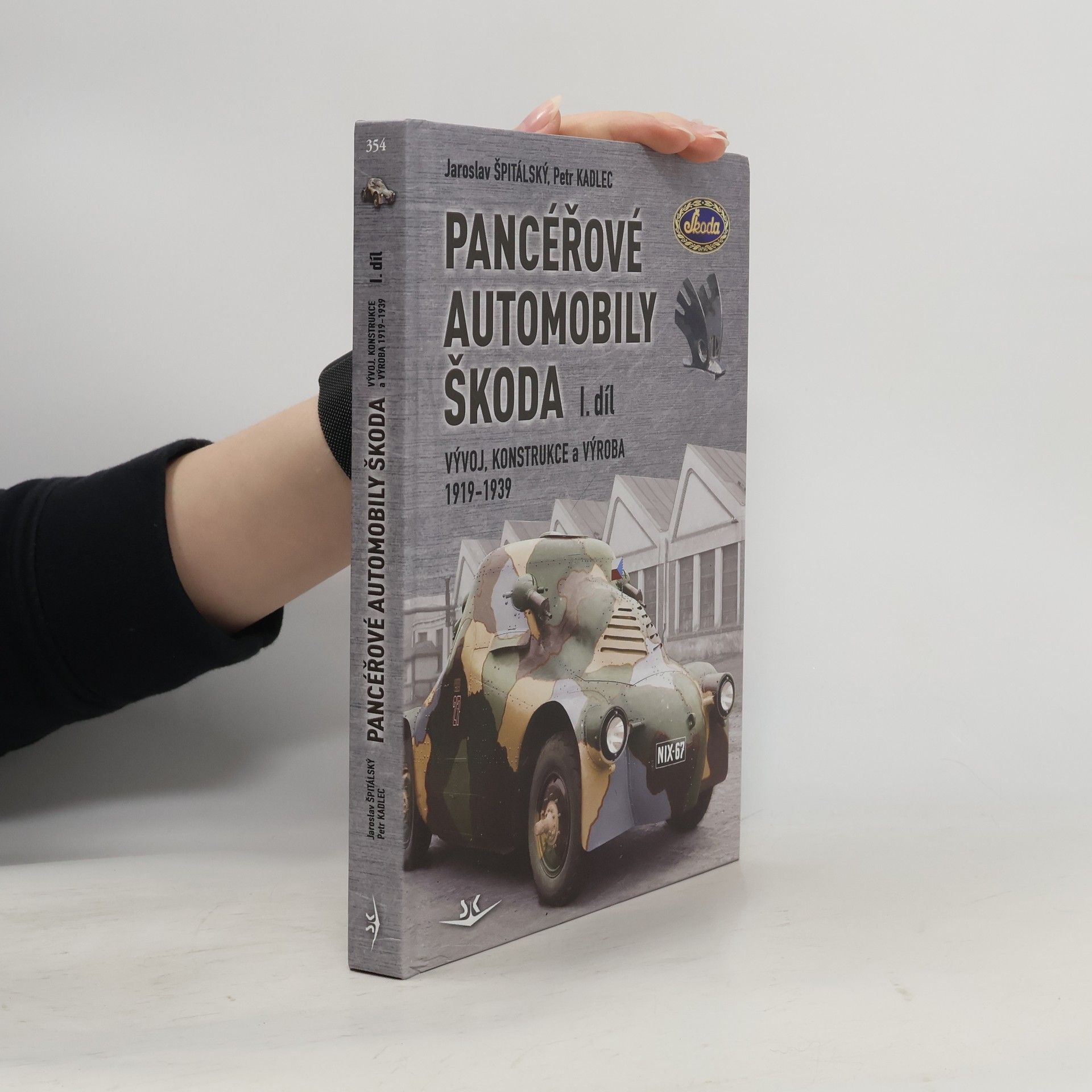 Jaroslav Špitálský Pancéřové automobily Škoda