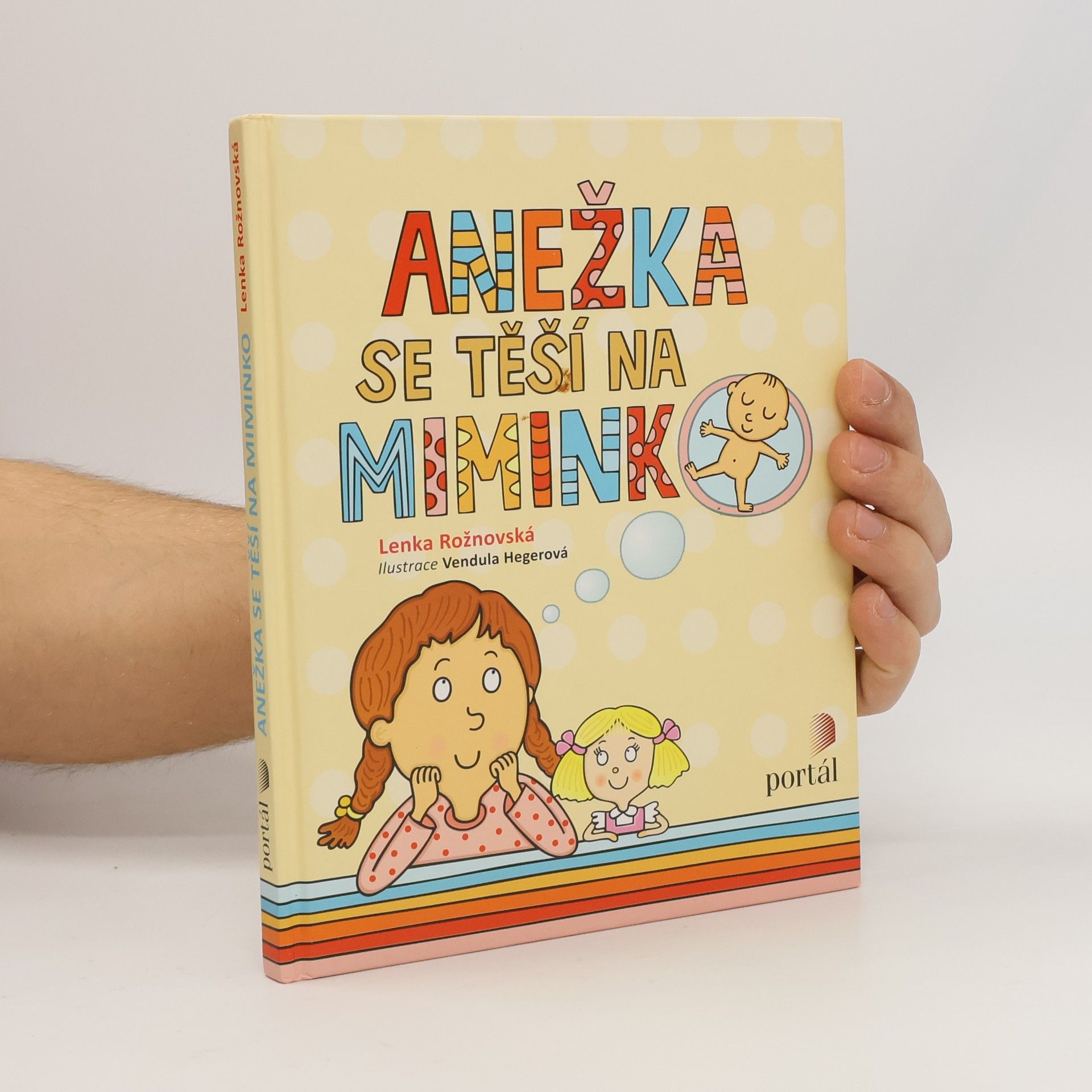 Lenka Rožnovská Anežka se těší na miminko