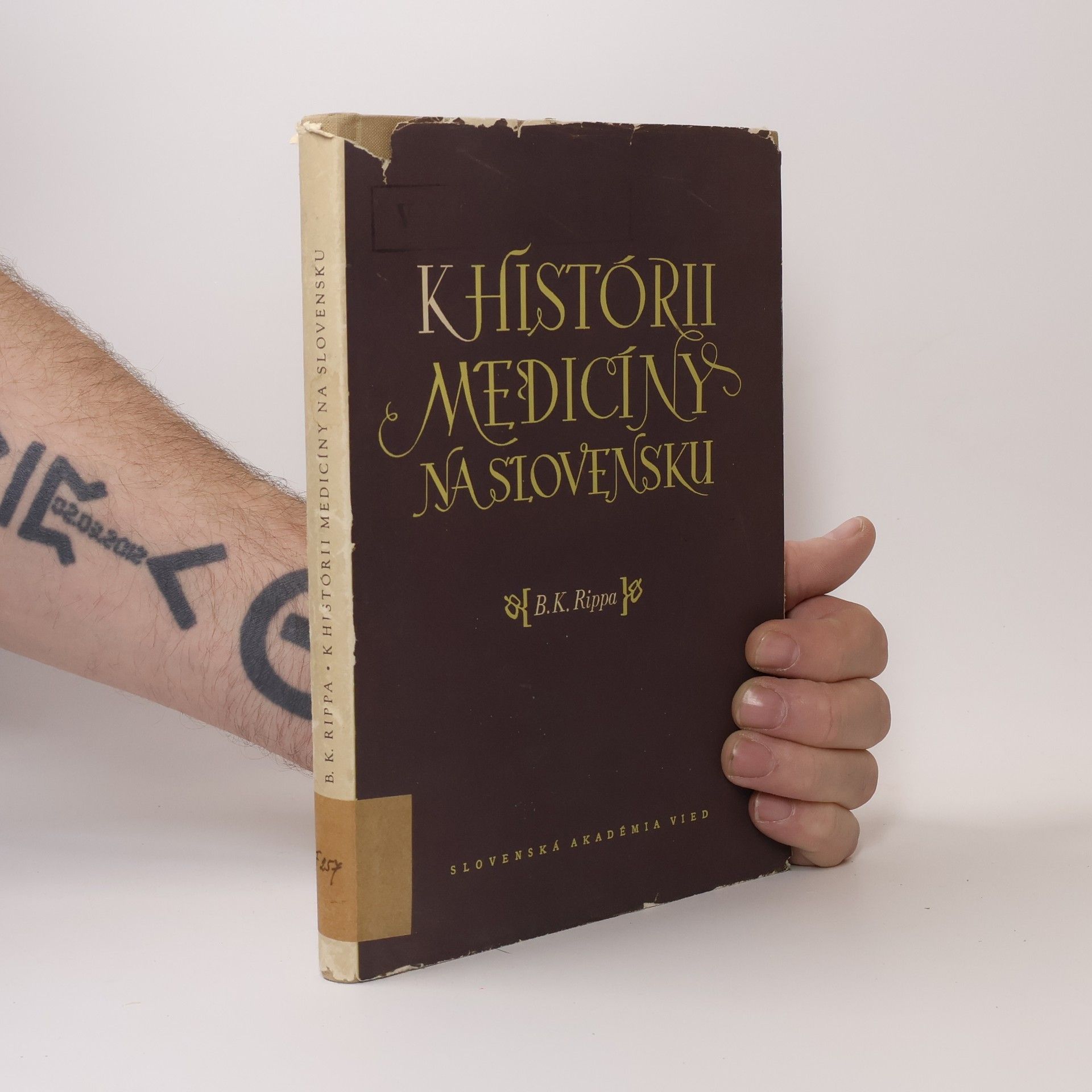 B. K. Rippa K histórii medicíny na Slovensku